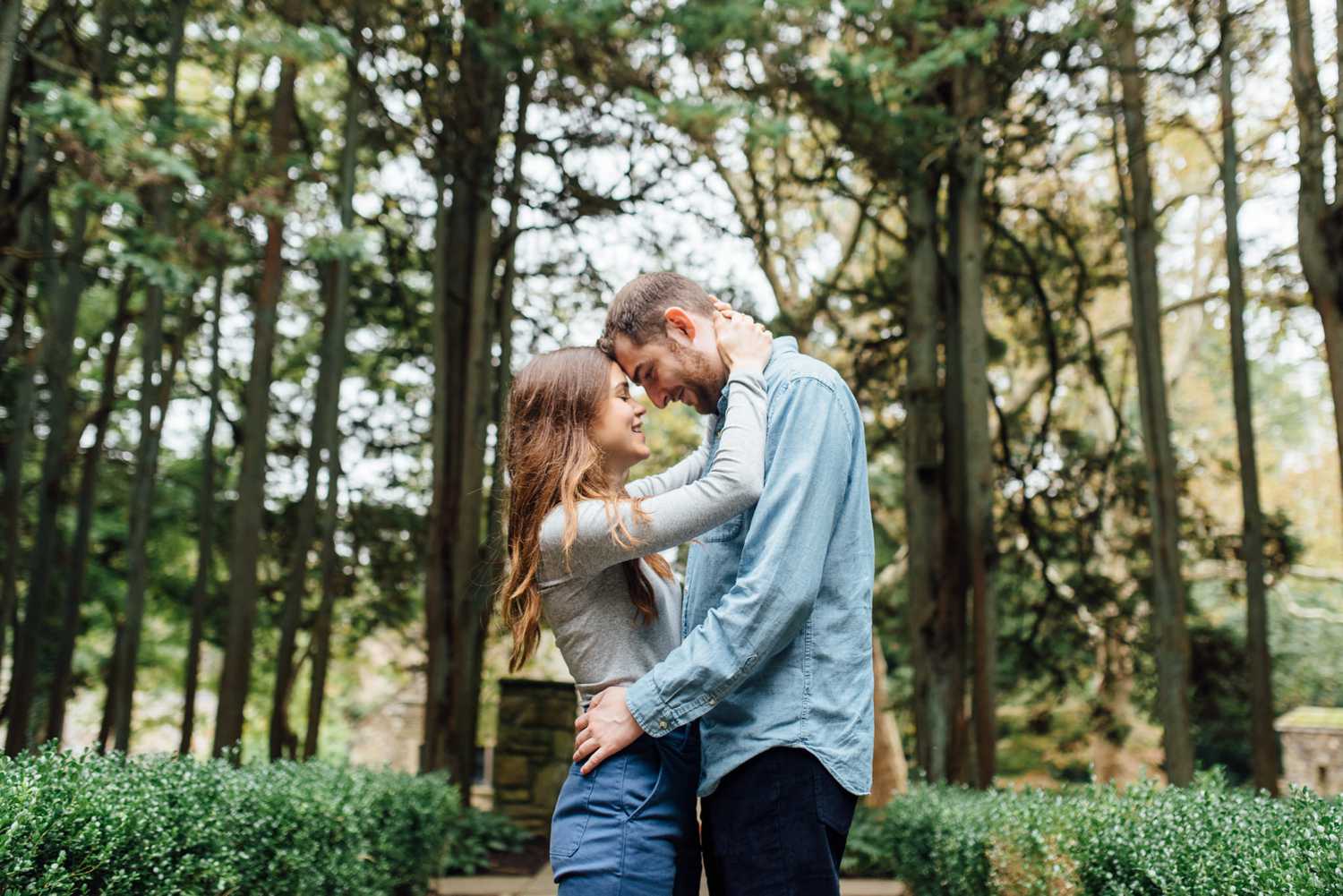 Emma + Peter - Ridley Creek State Park Engagement Session - Philadelphia Wedding Photographer - Alison Dunn Photography photo