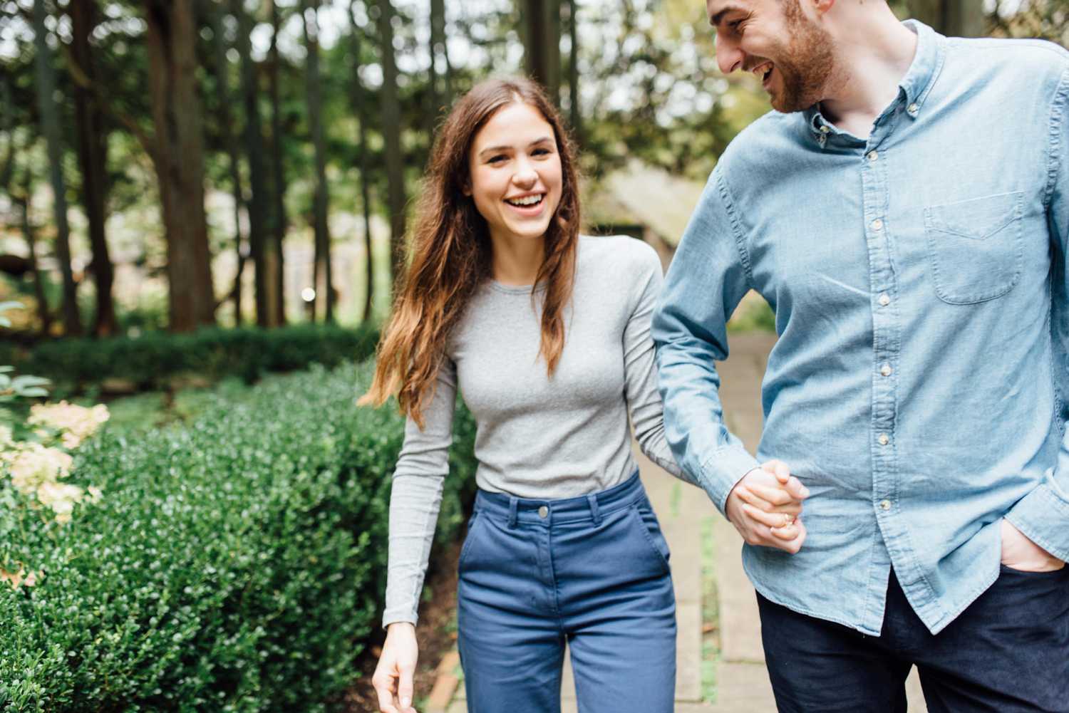 Emma + Peter - Ridley Creek State Park Engagement Session - Philadelphia Wedding Photographer - Alison Dunn Photography photo