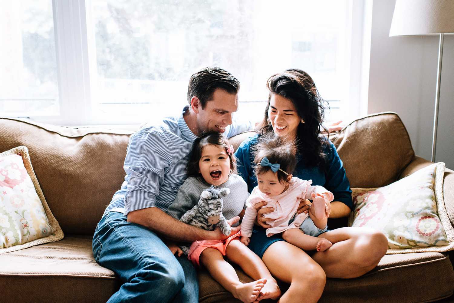 In-Home Family Lifestyle Session - Philadelphia Family Photographer - Lauren Allmond Photography photo