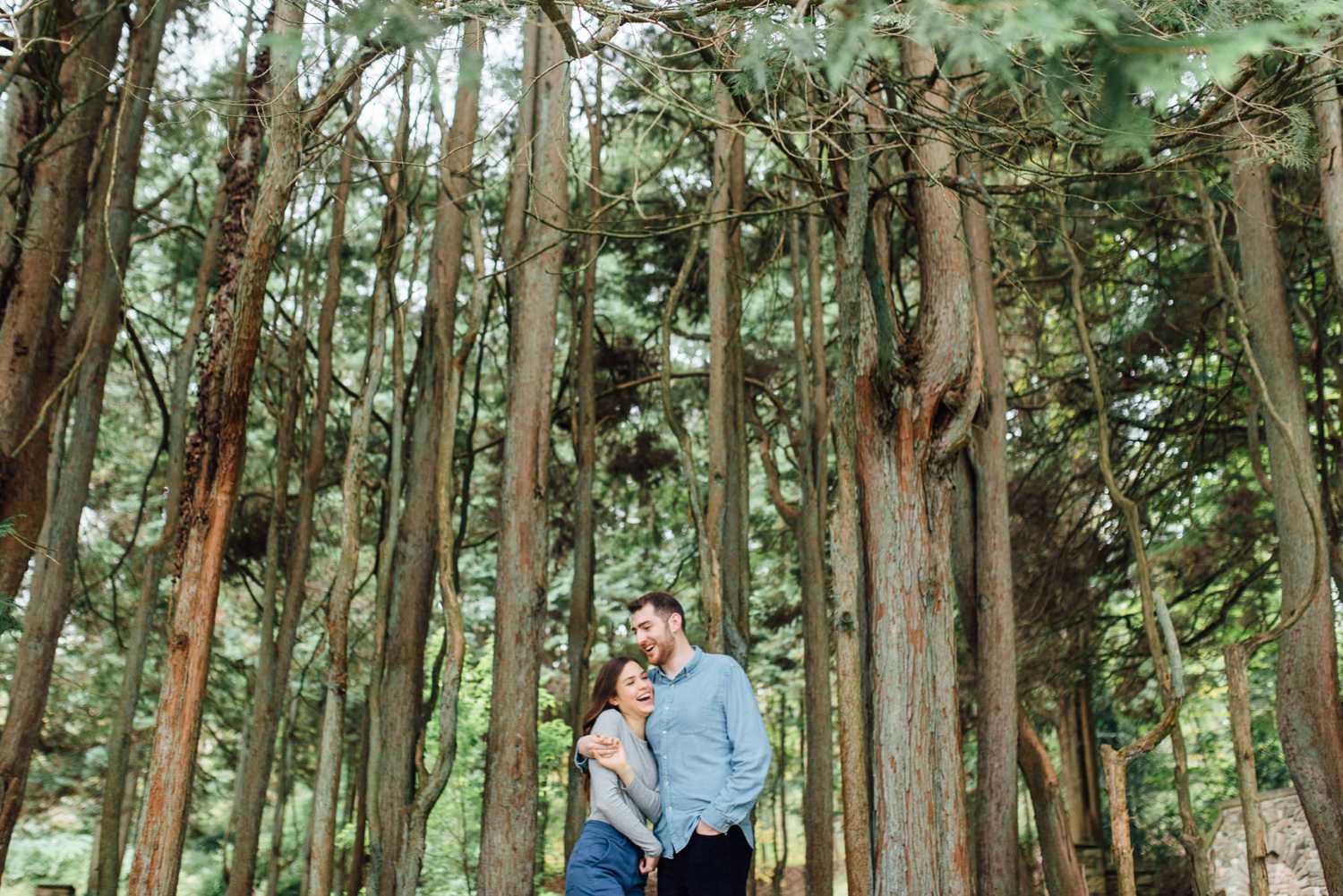 Emma + Peter - Ridley Creek State Park Engagement Session - Philadelphia Wedding Photographer - Alison Dunn Photography photo