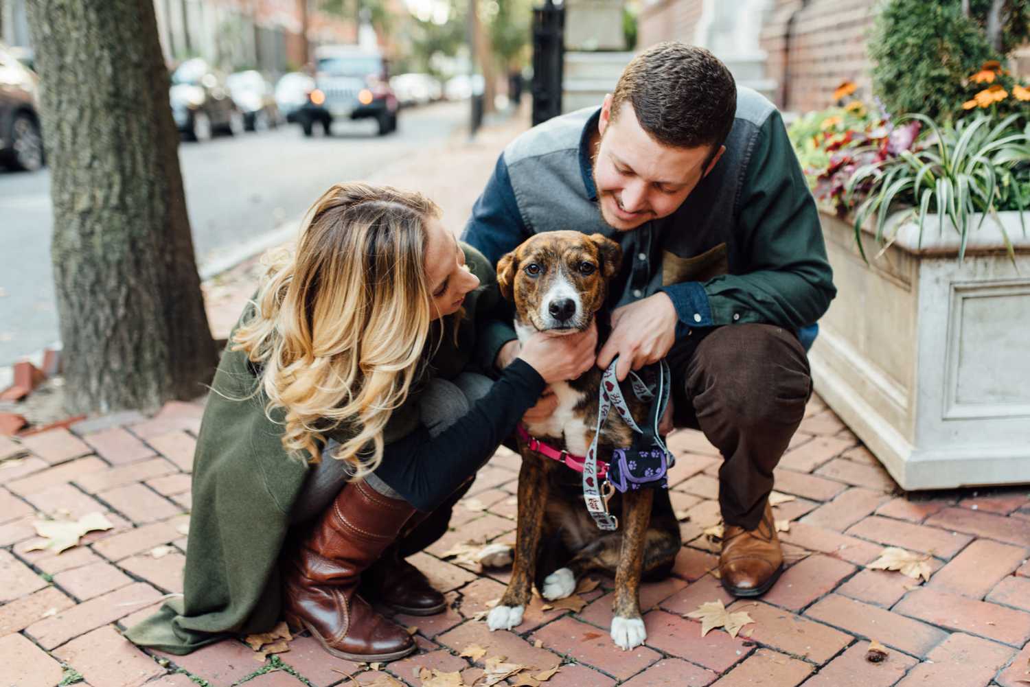 Rachel + Jeff - Rittenhouse Square Engagement Session - Philadelphia Wedding Photographer - Alison Dunn Photography photo