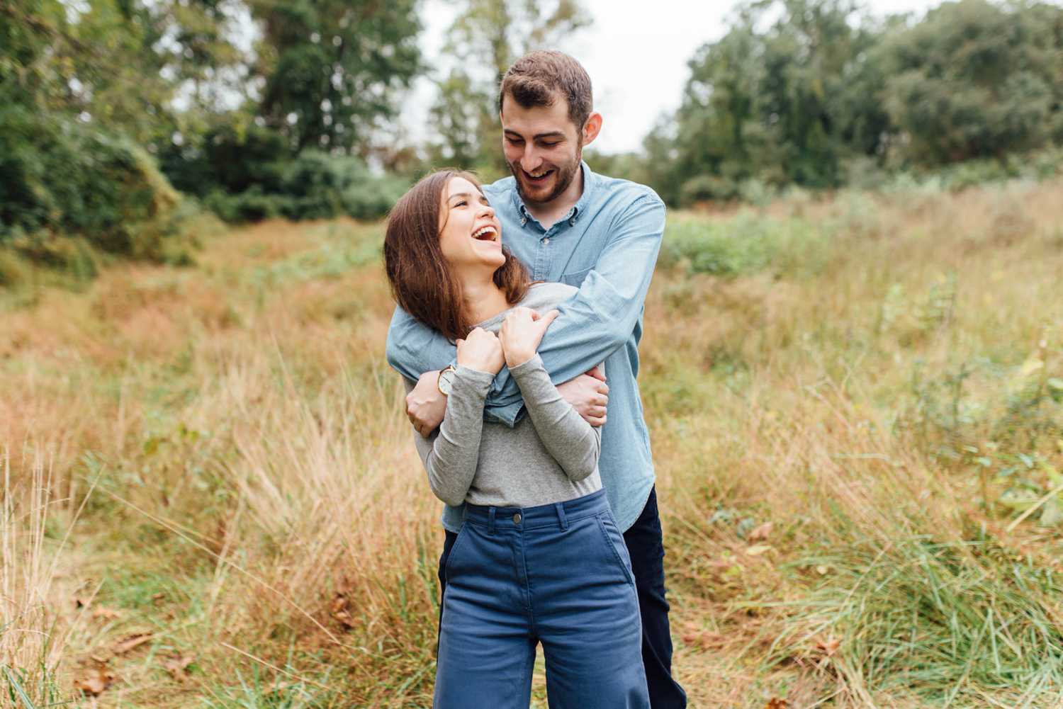 Emma + Peter - Ridley Creek State Park Engagement Session - Philadelphia Wedding Photographer - Alison Dunn Photography photo