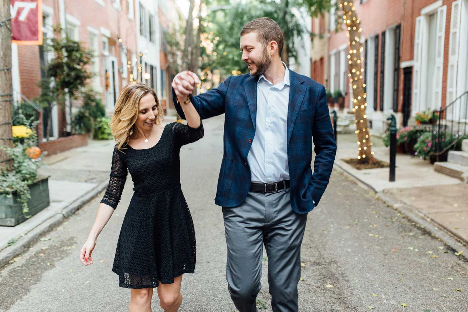 Rachel + Jeff - Rittenhouse Square Engagement Session - Philadelphia Wedding Photographer - Alison Dunn Photography photo