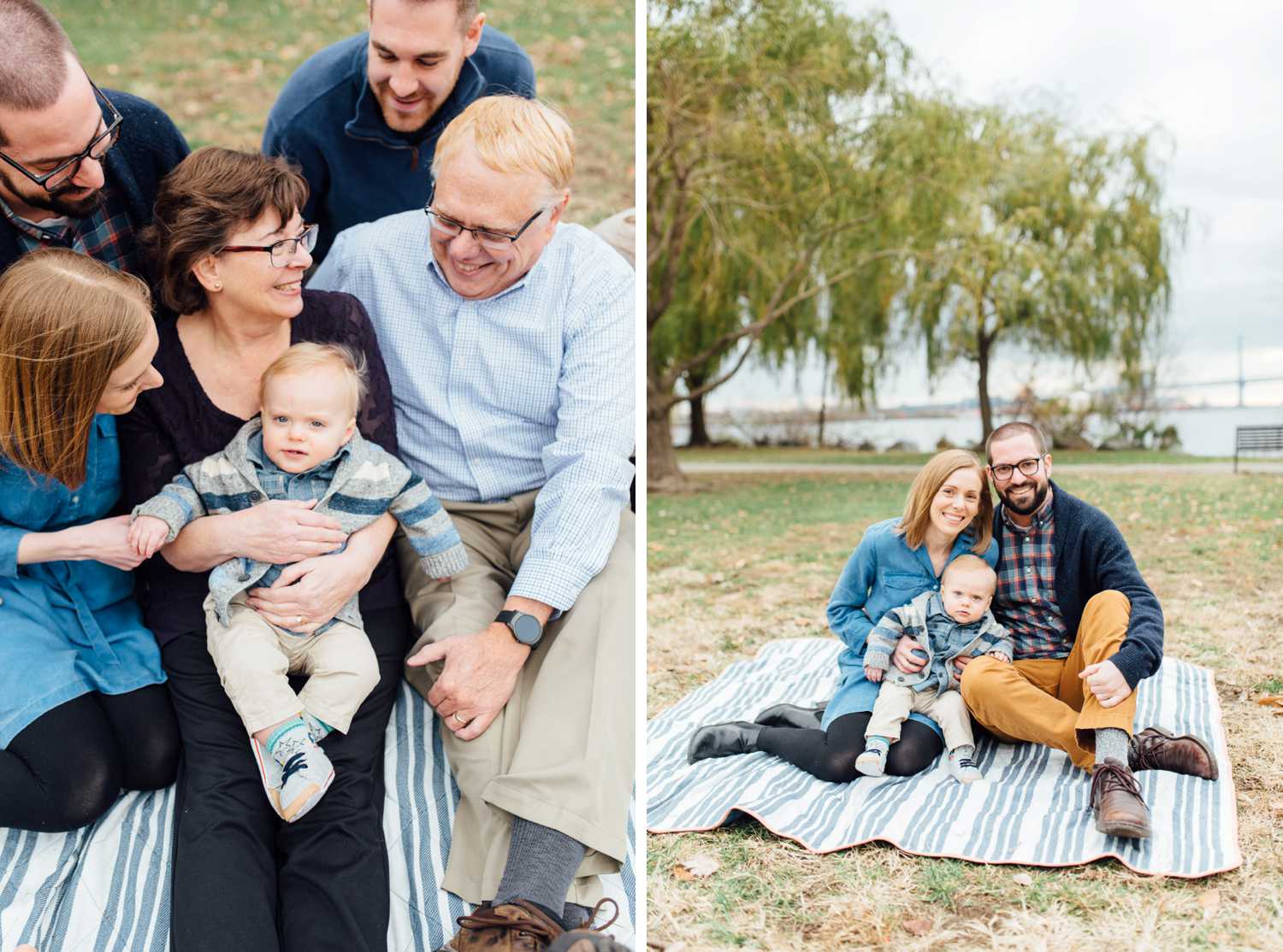 Lutz Family - Penn Treaty Park Family Portrait - Philadelphia Family Photographer - Alison Dunn Photography photo