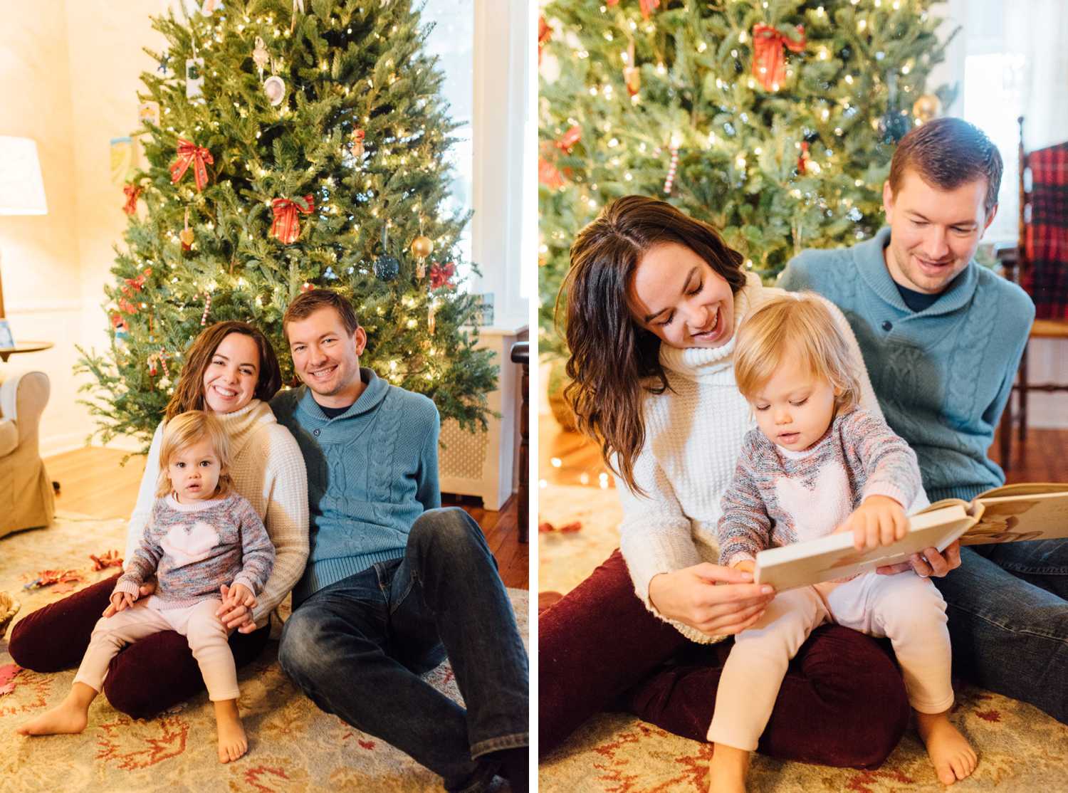 Viss Family - In-Home Christmas Lifestyle Family Session - Philadelphia Family Photographer - Alison Dunn Photography photo