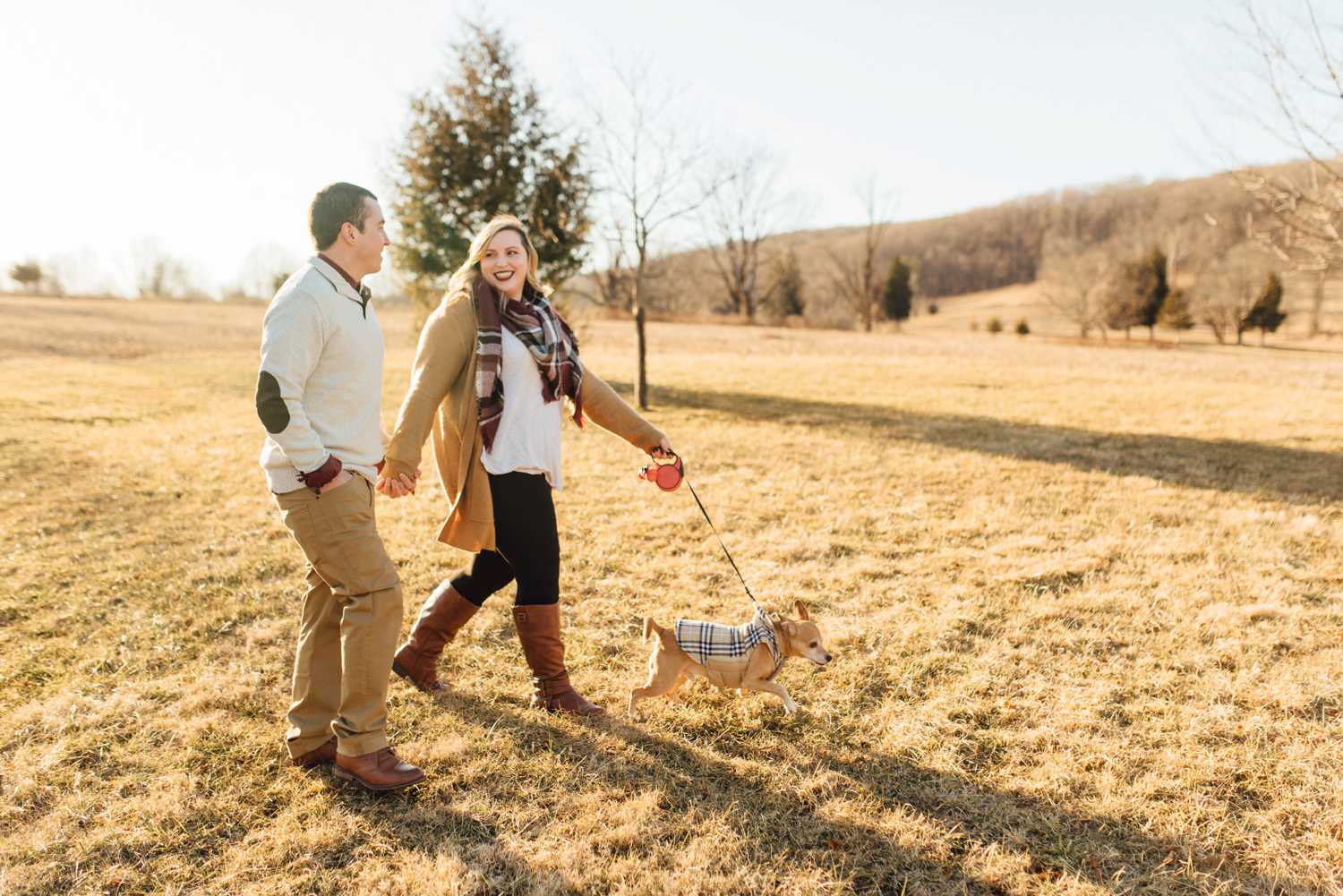 Chelsea + Shaun - Valley Forge Engagement Session - Philadelphia Wedding Photographer