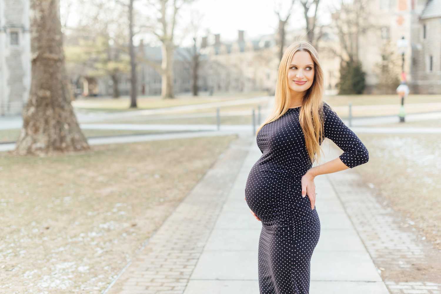 Danielle + Chris - Princeton Maternity Session - New Jersey Family Photographer - Alison Dunn Photography photo