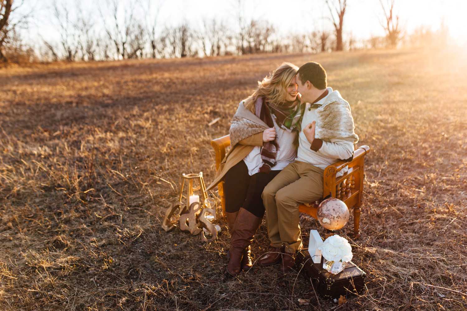 Chelsea + Shaun - Valley Forge Engagement Session - Philadelphia Wedding Photographer