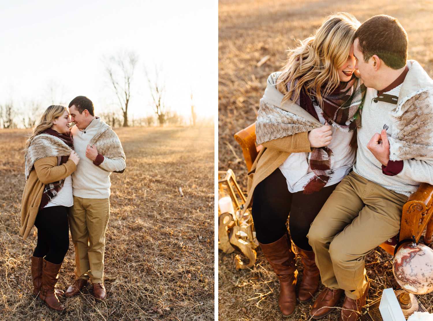 Chelsea + Shaun - Valley Forge Engagement Session - Philadelphia Wedding Photographer