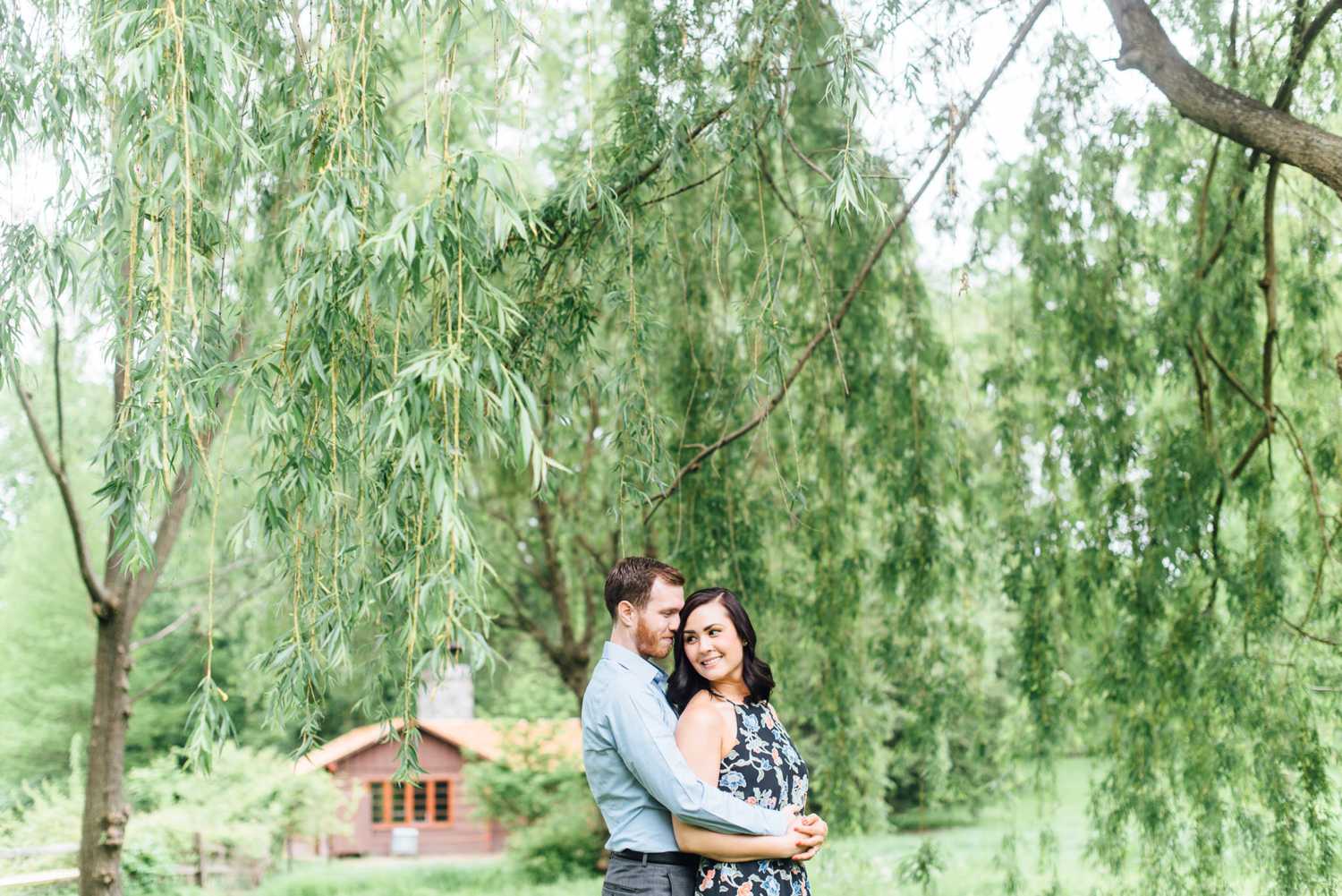 Sandy + Geoff - Haverford College Engagement Session - Main Line Wedding Photographer - Alison Dunn Photography photo