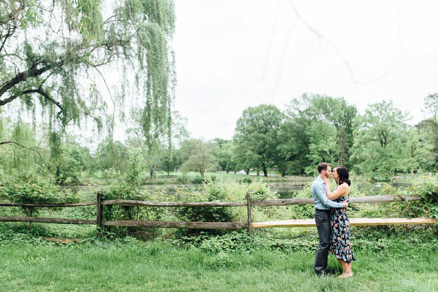 Sandy + Geoff - Haverford College Engagement Session - Main Line Wedding Photographer - Alison Dunn Photography photo