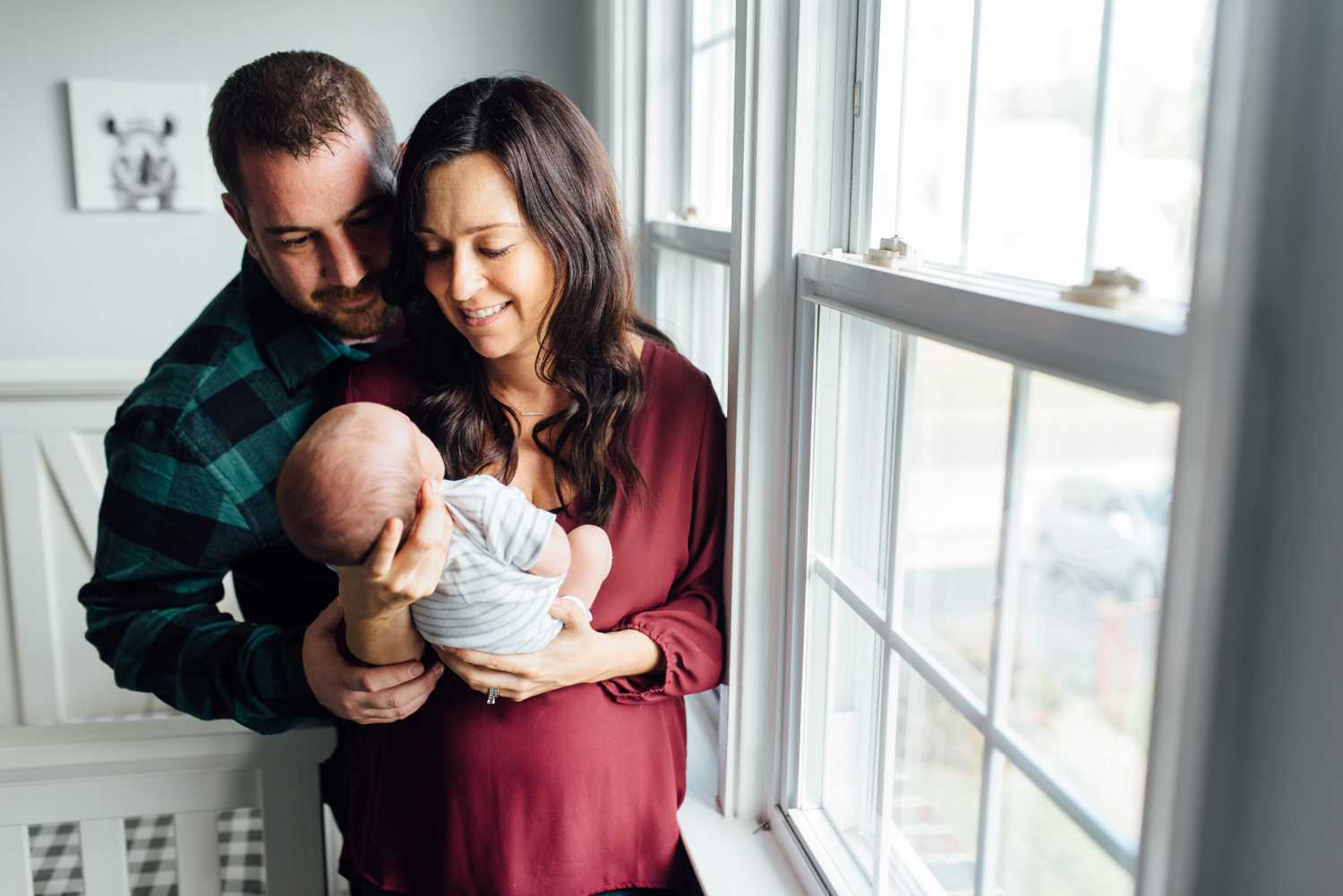 The Darhun Family - Lifestyle Newborn Session - Philadelphia Family Photographer - Alison Dunn Photography photo