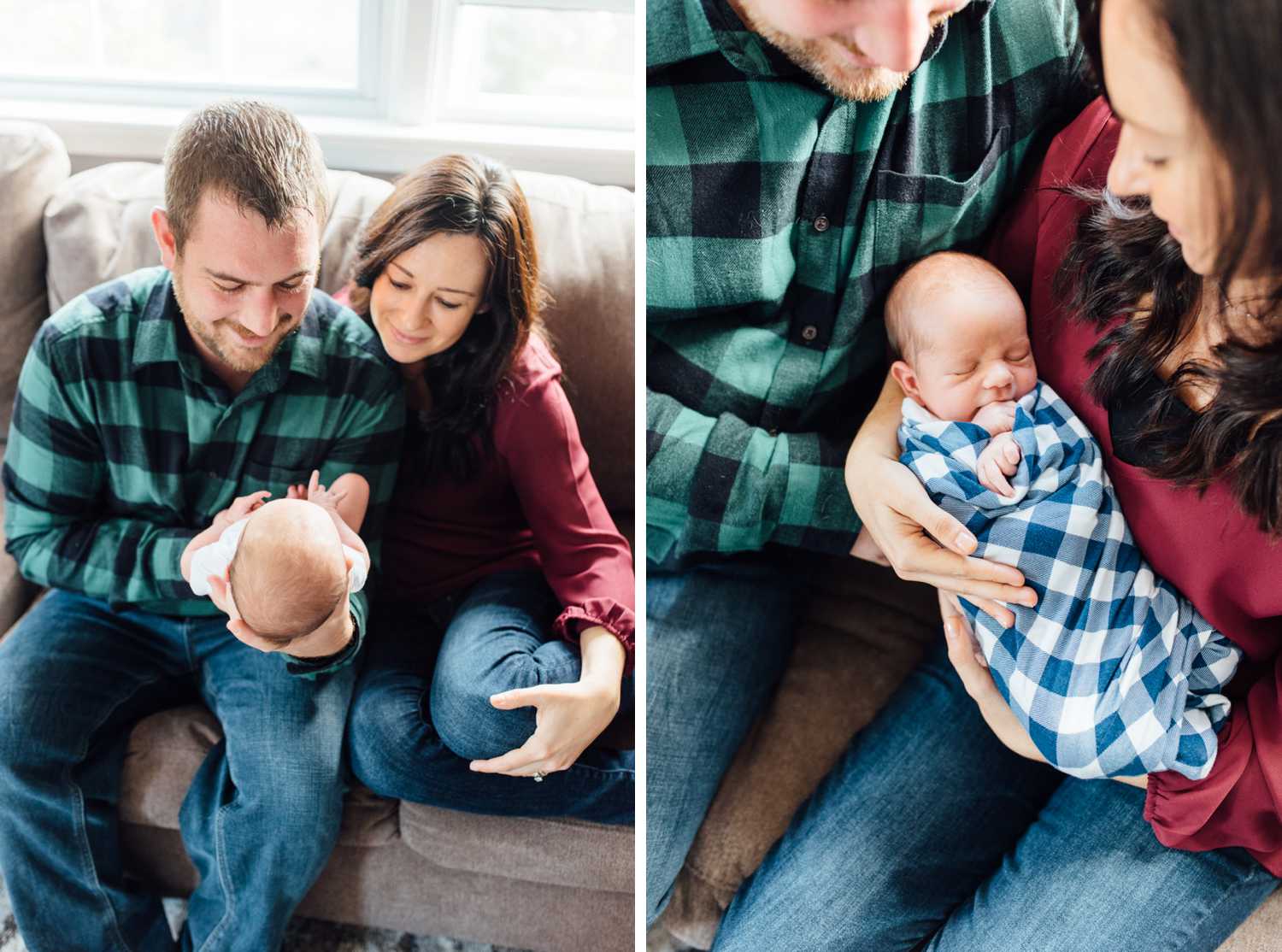 The Darhun Family - Lifestyle Newborn Session - Philadelphia Family Photographer - Alison Dunn Photography photo