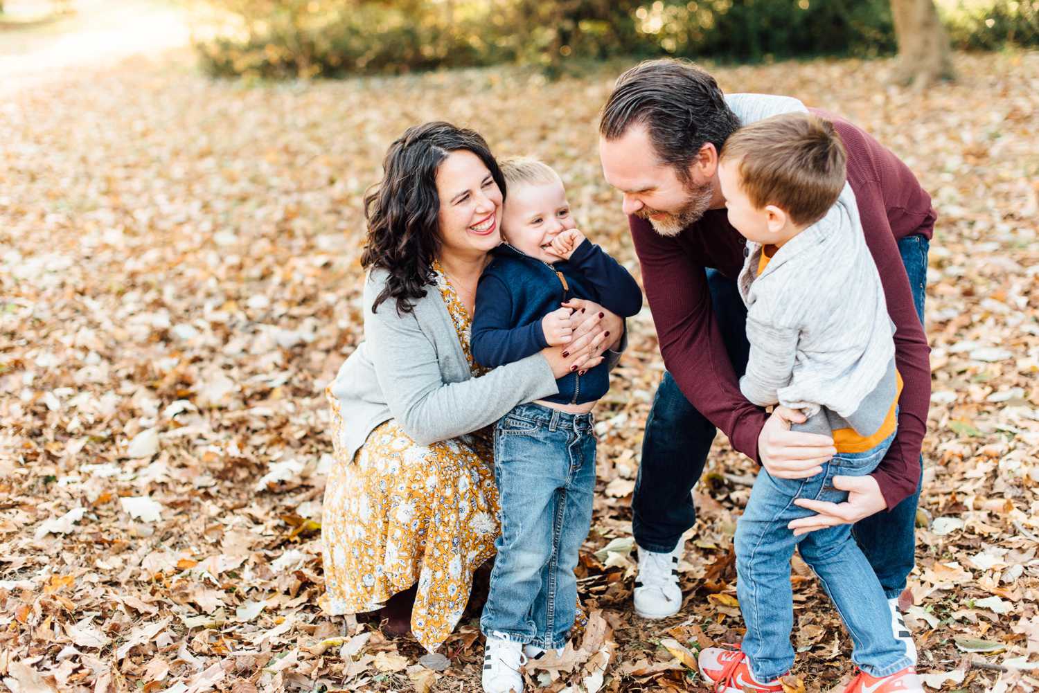 Fall Mini Sessions - Awbury Arboretum - Philadelphia Family Photographer - Alison Dunn Photography photo