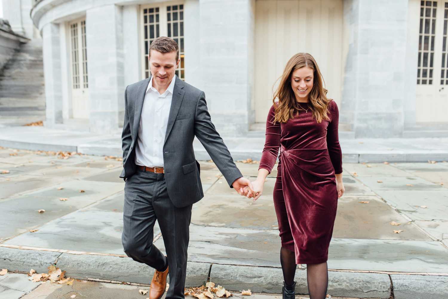 Tyler + Jen - Old City Engagement Session - Philadelphia Engagement Photographer - Alison Dunn Photography photo