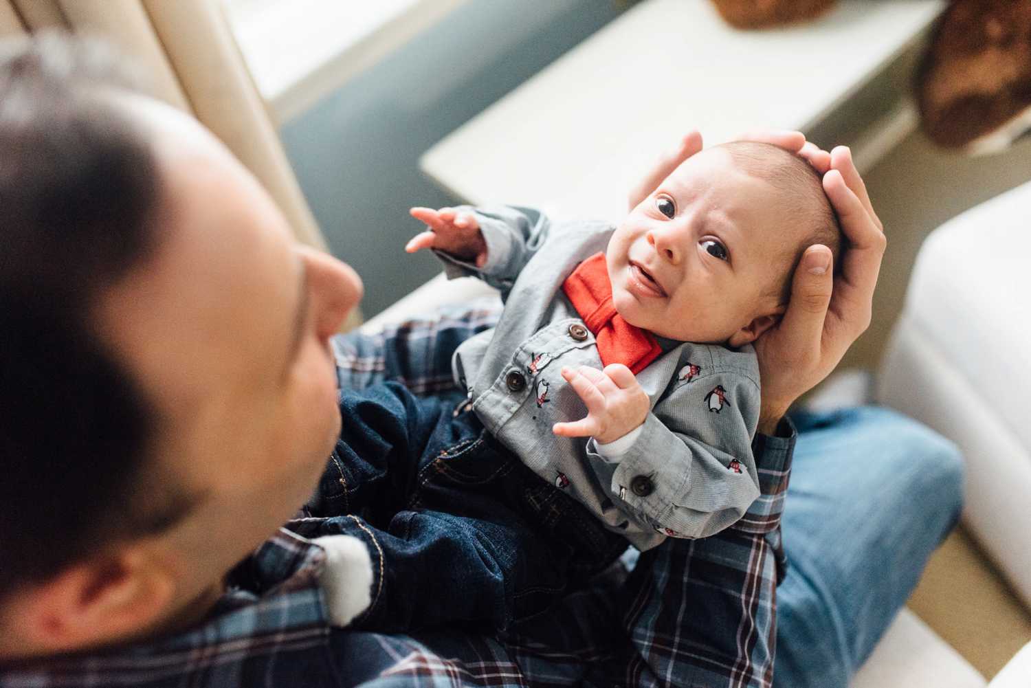 Lisa + Lou + Evan - Lansdale Lifestyle Newborn Session - Philadelphia Family Photographer - Alison Dunn Photography photo