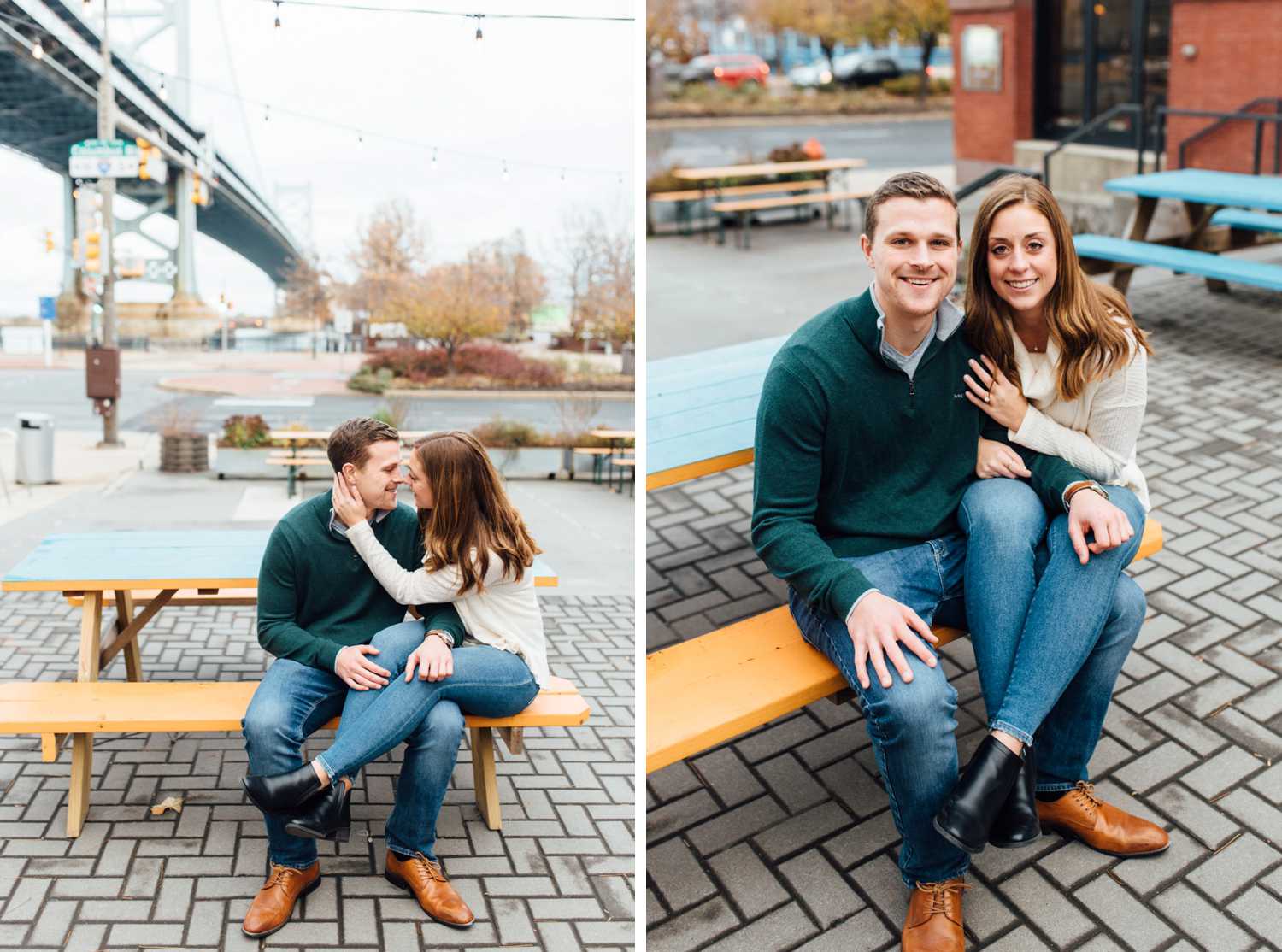 Tyler + Jen - La Peg Old City Engagement Session - Philadelphia Engagement Photographer - Alison Dunn Photography photo