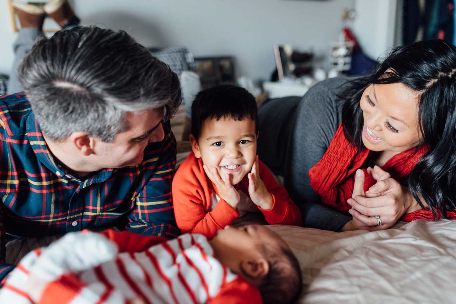 Caitlin + Matt + Sully + Teo - Fishtown Family Session - Philadelphia Family Photographer - Alison Dunn Photography photo