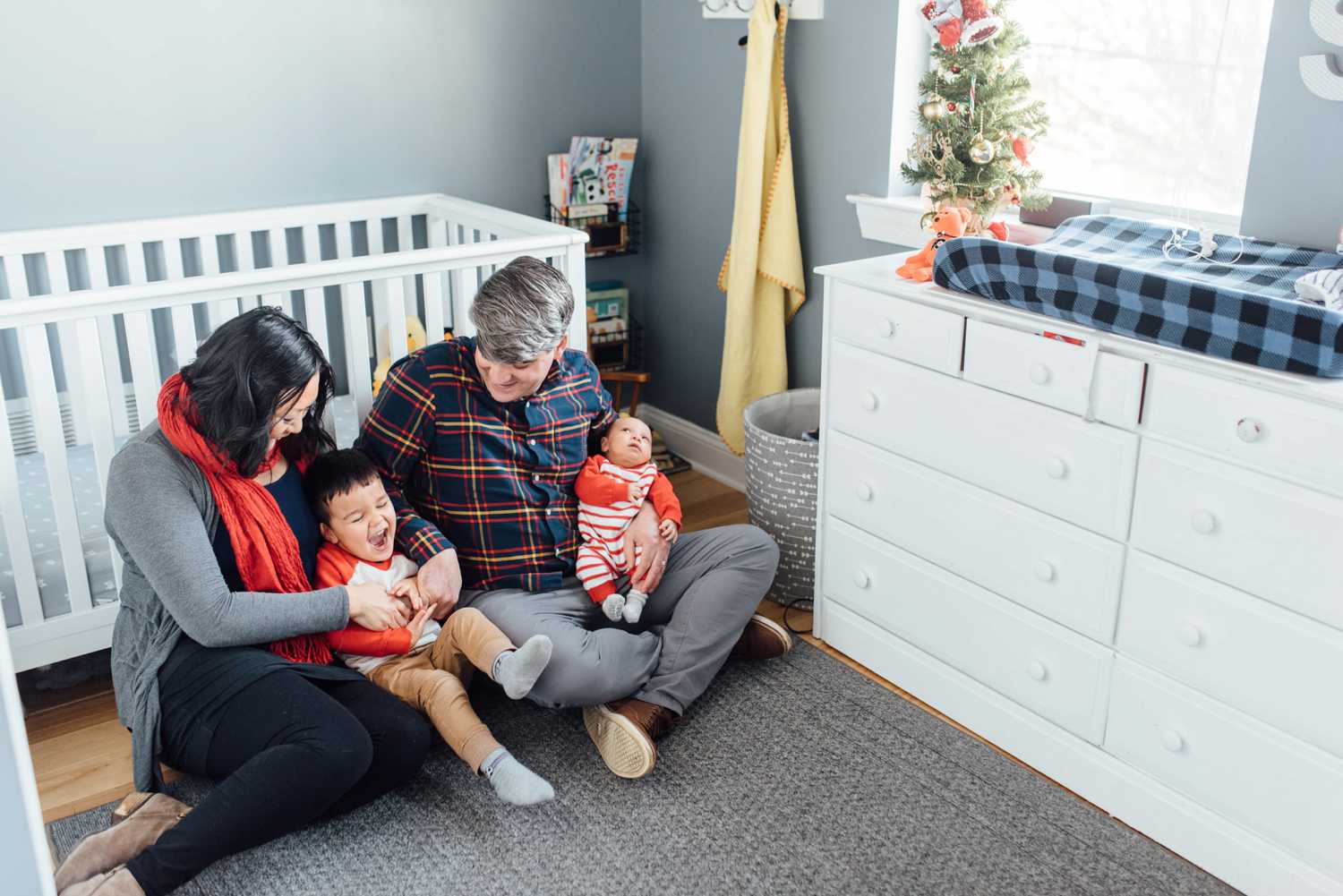 Caitlin + Matt + Sully + Teo - Fishtown Family Session - Philadelphia Family Photographer - Alison Dunn Photography photo