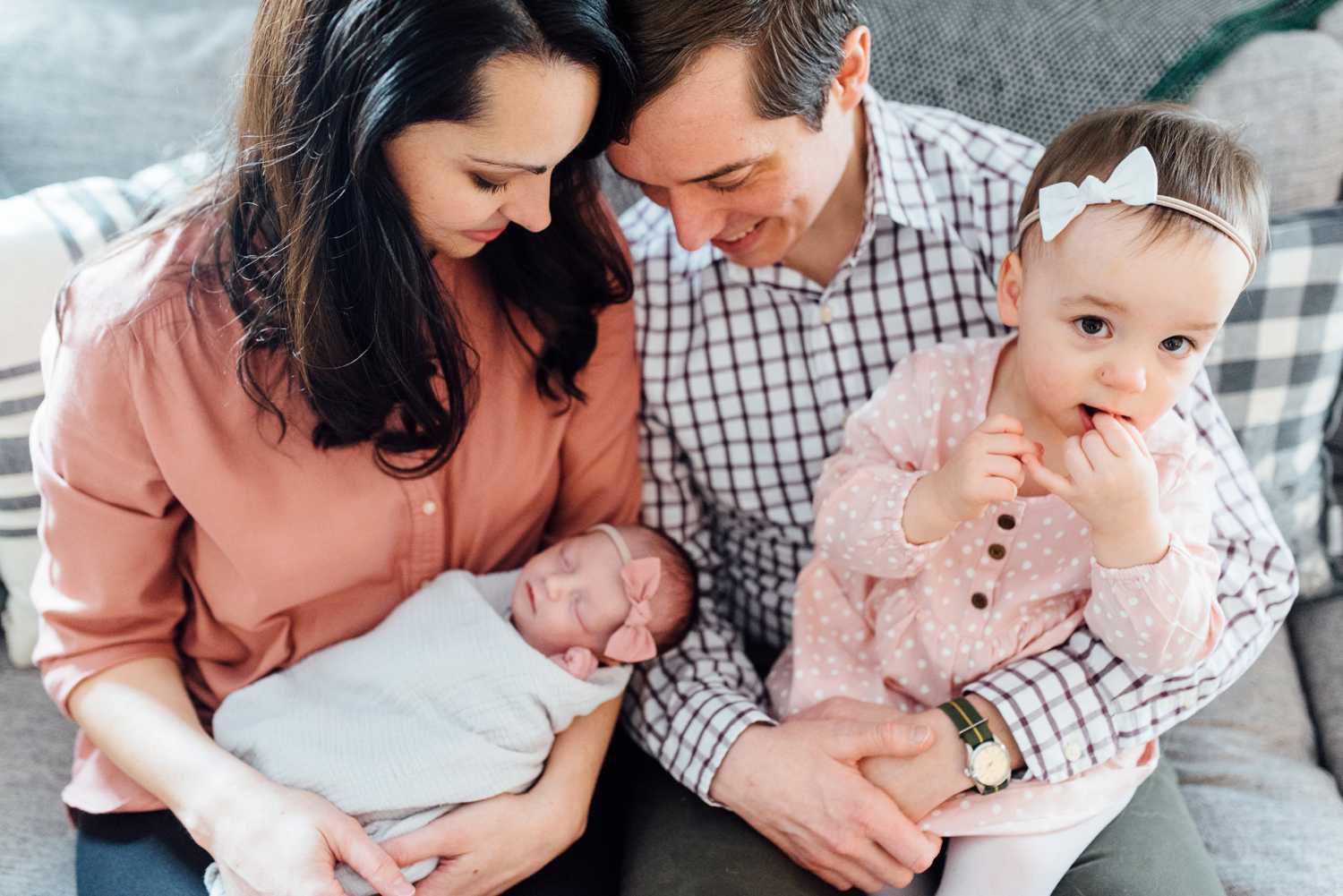 Sandford Family - Media Newborn Session - Philadelphia Family Session - Alison Dunn Photography