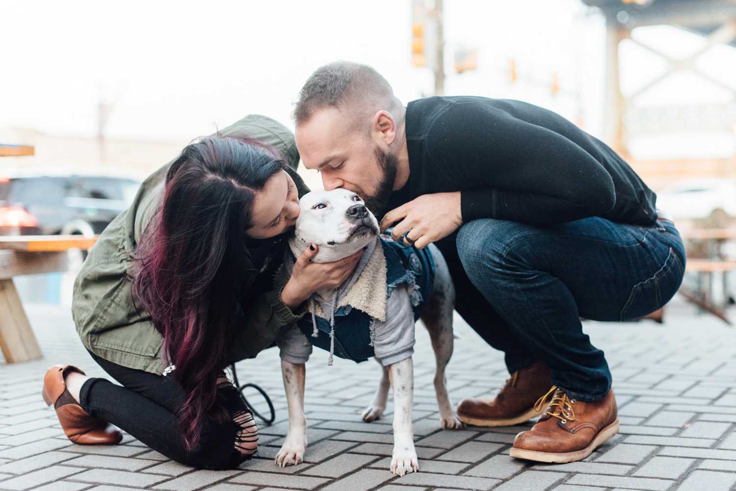 Roni + Graham - Race Street Pier Anniversary Session - Philadelphia Engagement Photographer - Alison Dunn Photography photo