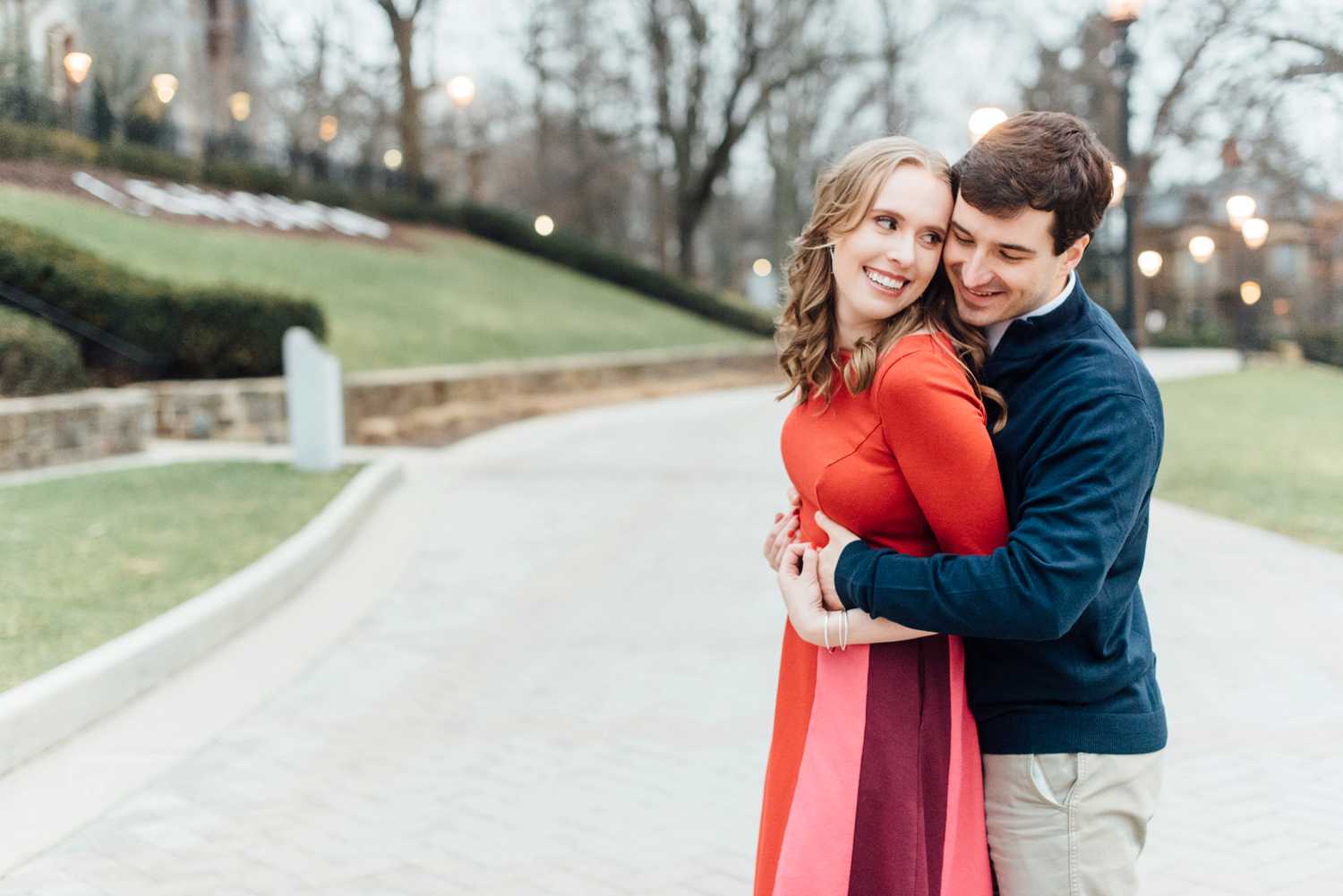 Anna + Mike - Lehigh University Engagement Session - Bethlehem Wedding Photographer - Alison Dunn Photography photo