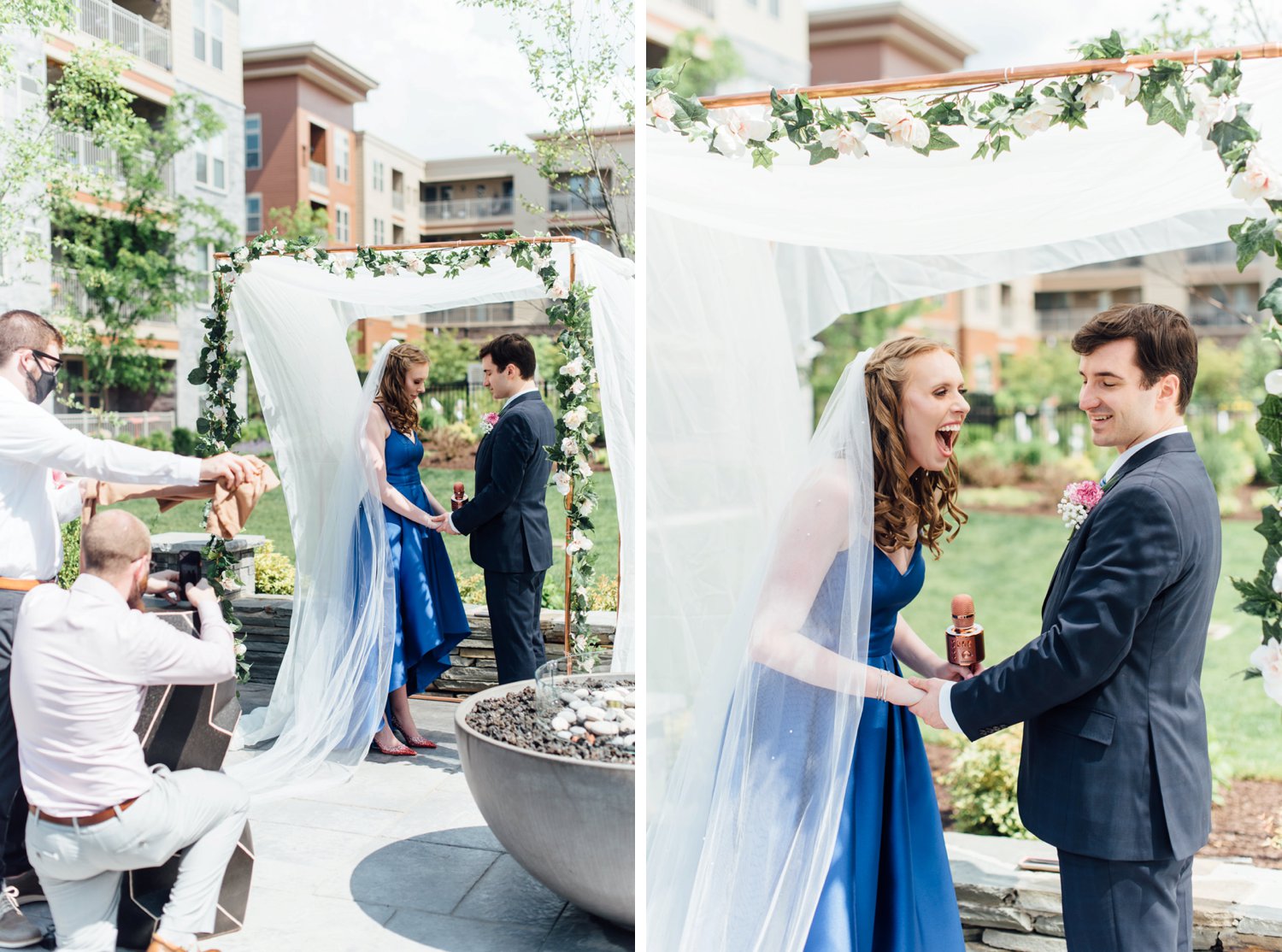 Anna + Mike - King of Prussia Coronavirus Elopement - Philadelphia Wedding Photographer - Alison Dunn Photography photo