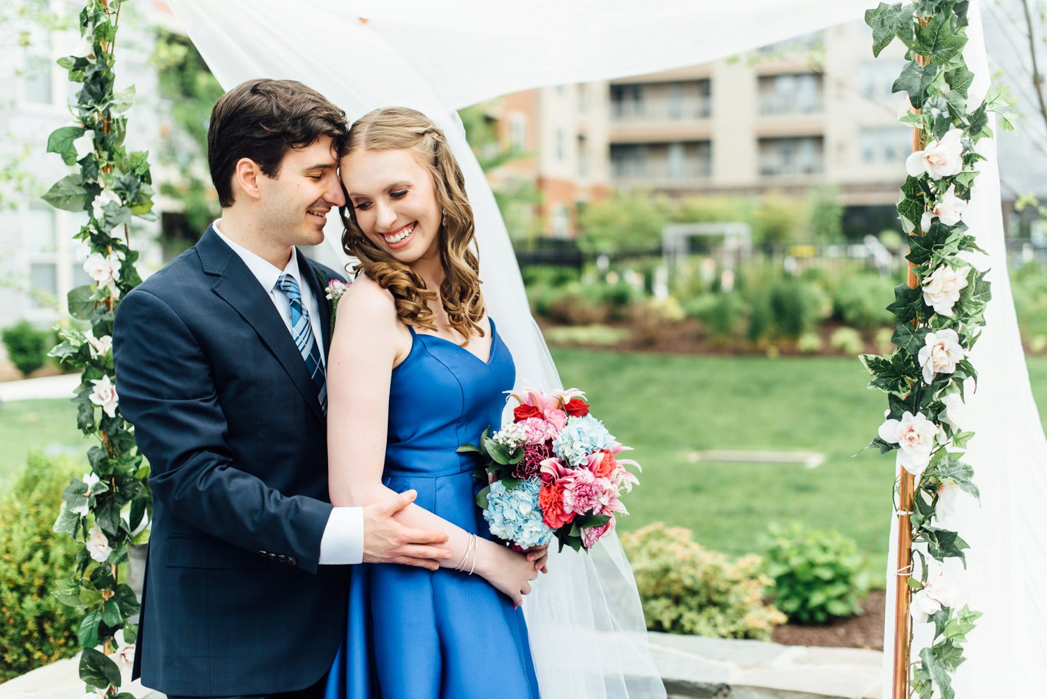 Anna + Mike - King of Prussia Coronavirus Elopement - Philadelphia Wedding Photographer - Alison Dunn Photography photo