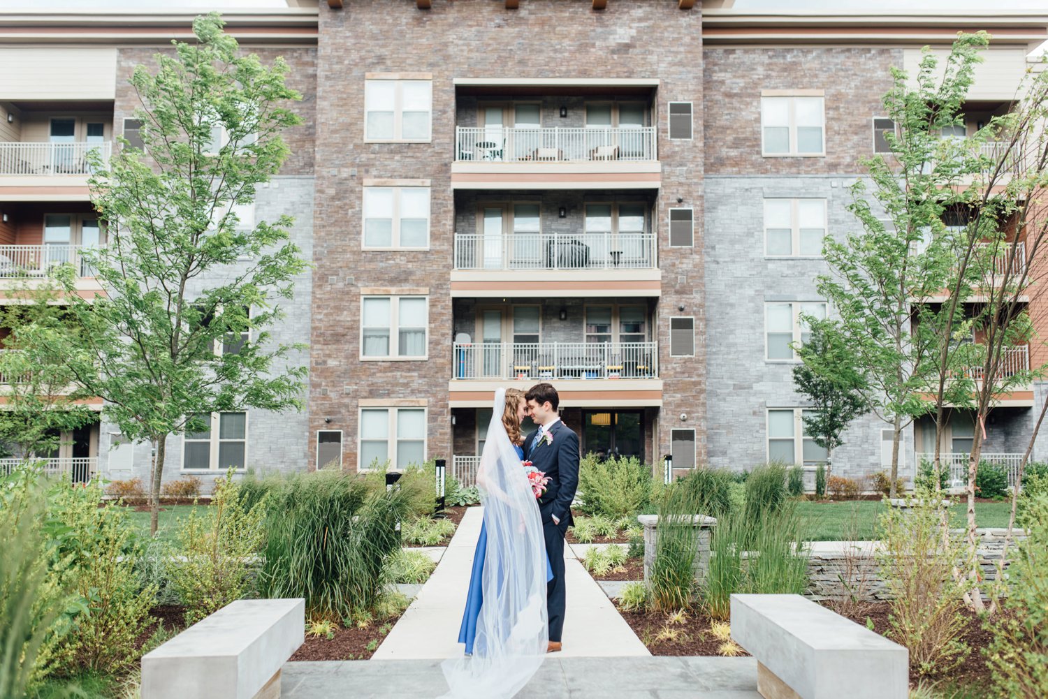 Anna + Mike - King of Prussia Coronavirus Elopement - Philadelphia Wedding Photographer - Alison Dunn Photography photo