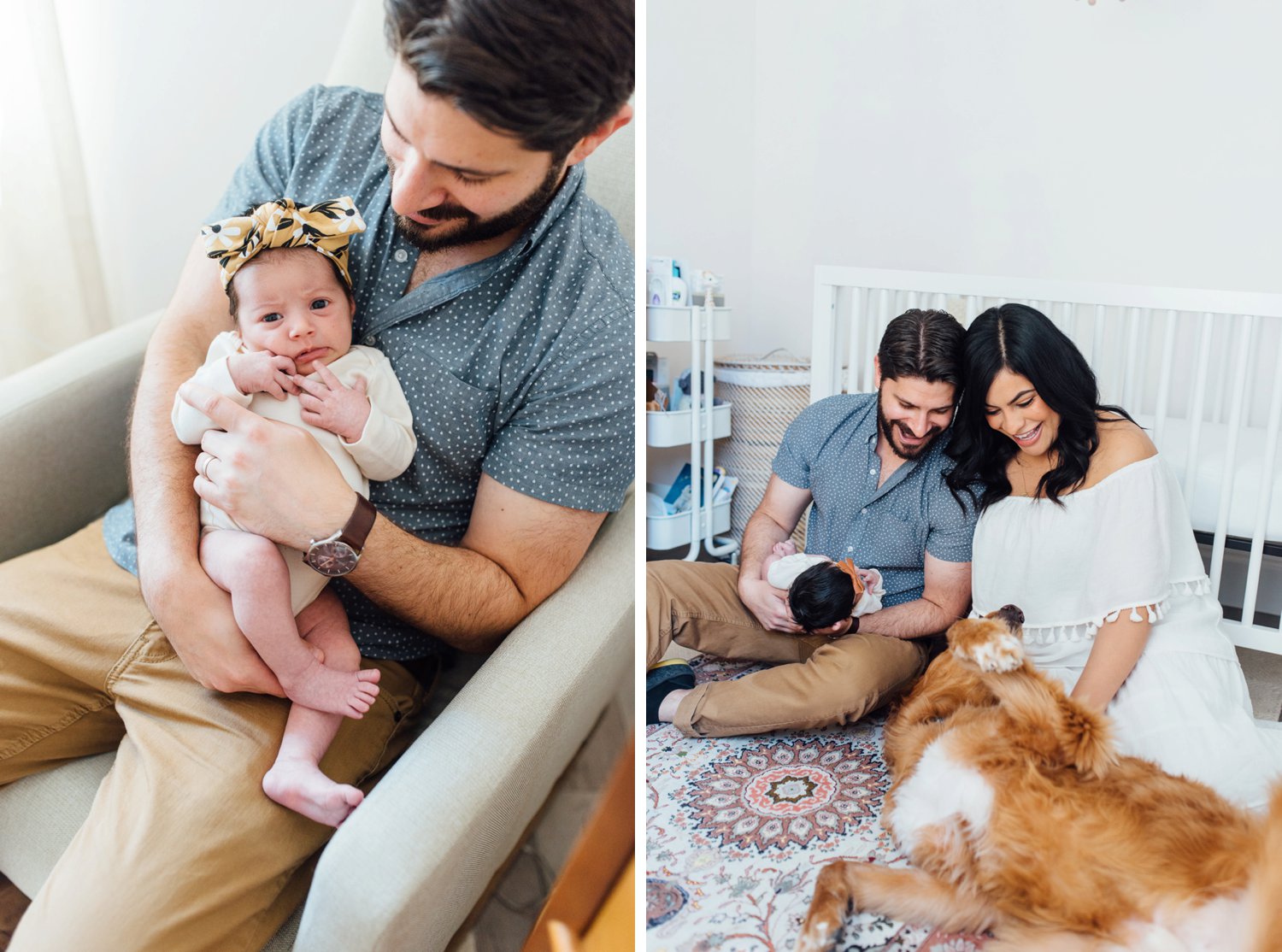 Goldstein Family - Fishtown Newborn Session - Philadelphia Family Photographer - Alison Dunn Photography photo