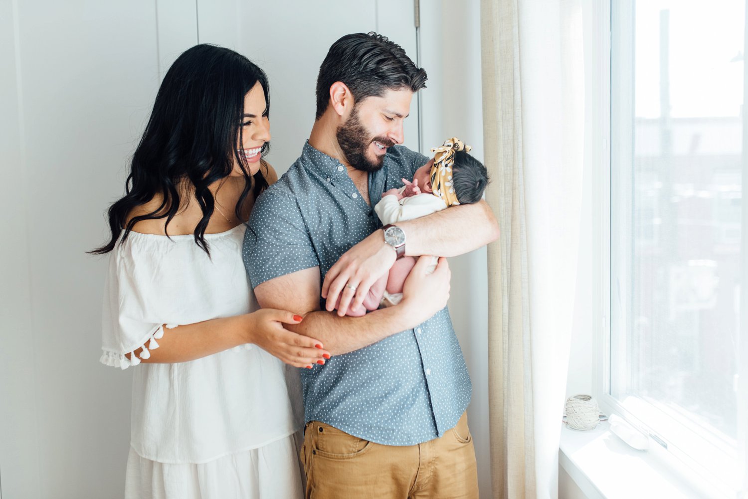 Goldstein Family - Fishtown Newborn Session - Philadelphia Family Photographer - Alison Dunn Photography photo