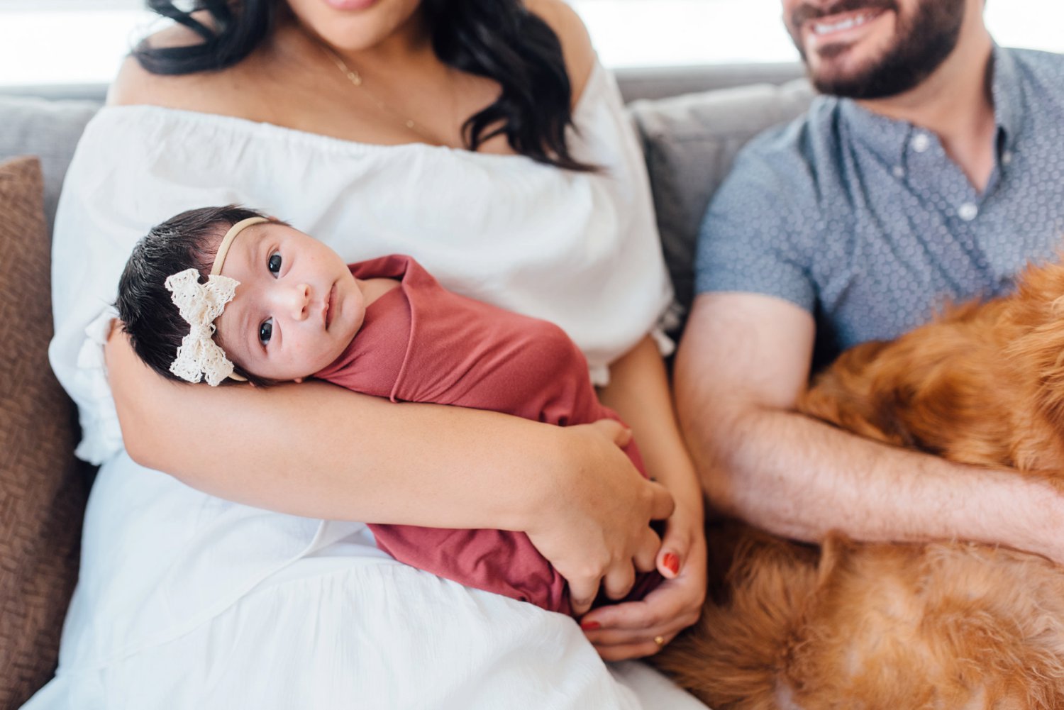 Goldstein Family - Fishtown Newborn Session - Philadelphia Family Photographer - Alison Dunn Photography photo