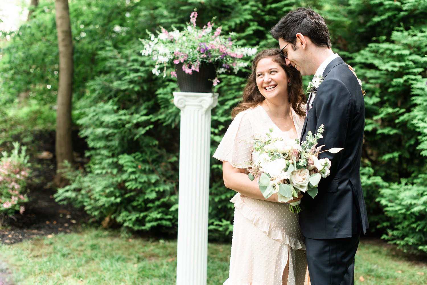 Jennifer + Jeffrey - Backyard Berwyn Wedding - Main Line Wedding Photographer - Alison Dunn Photography photo