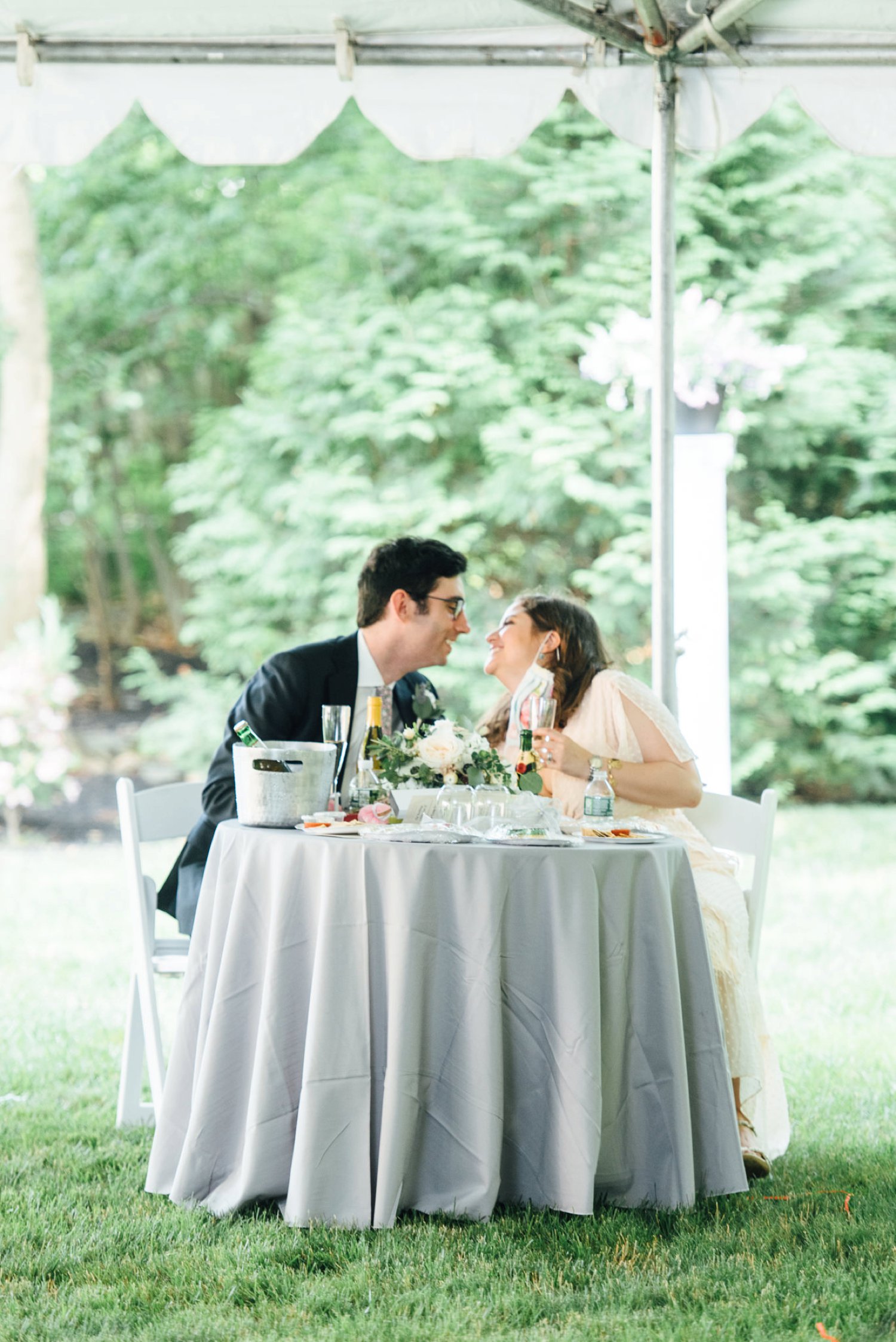 Jennifer + Jeffrey - Backyard Berwyn Wedding - Main Line Wedding Photographer - Alison Dunn Photography photo