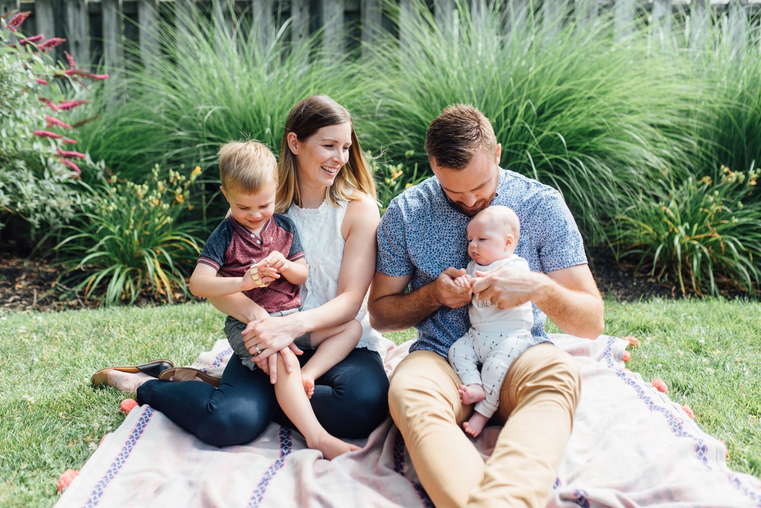 Mills Family - Cherry Hill Newborn Session - South Jersey Family Photographer - Alison Dunn Photography photo