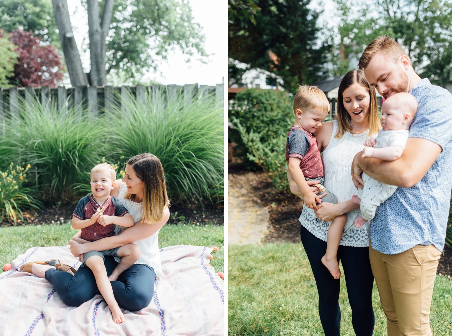 Mills Family - Cherry Hill Newborn Session - South Jersey Family Photographer - Alison Dunn Photography photo