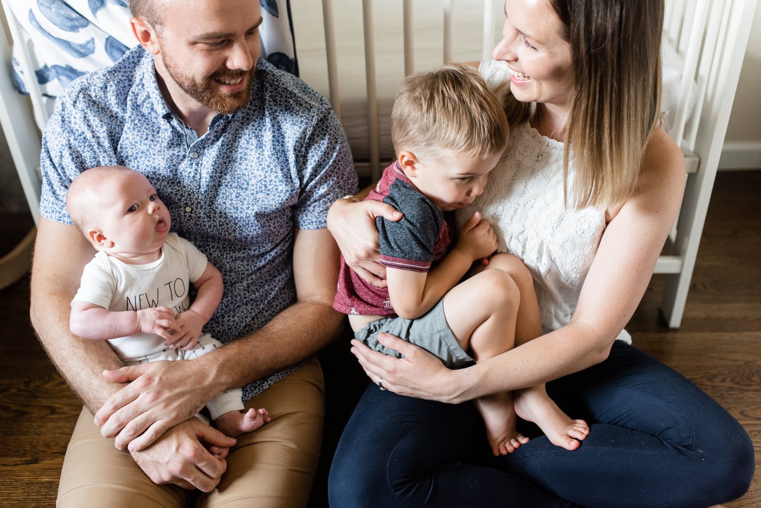 Mills Family - Cherry Hill Newborn Session - South Jersey Family Photographer - Alison Dunn Photography photo