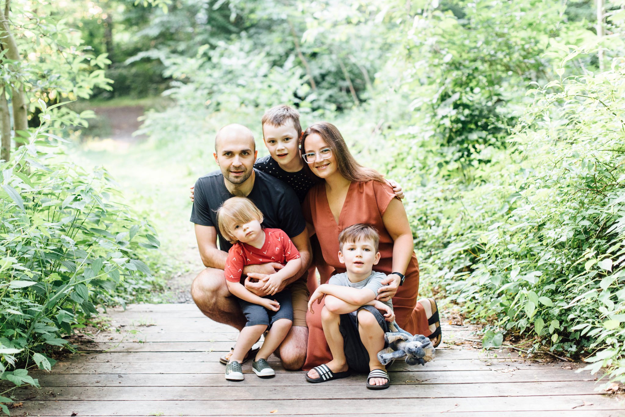 Kravets Family - Awbury Arboretum Family Session - Philadelphia Family Photographer - Alison Dunn Photography photo