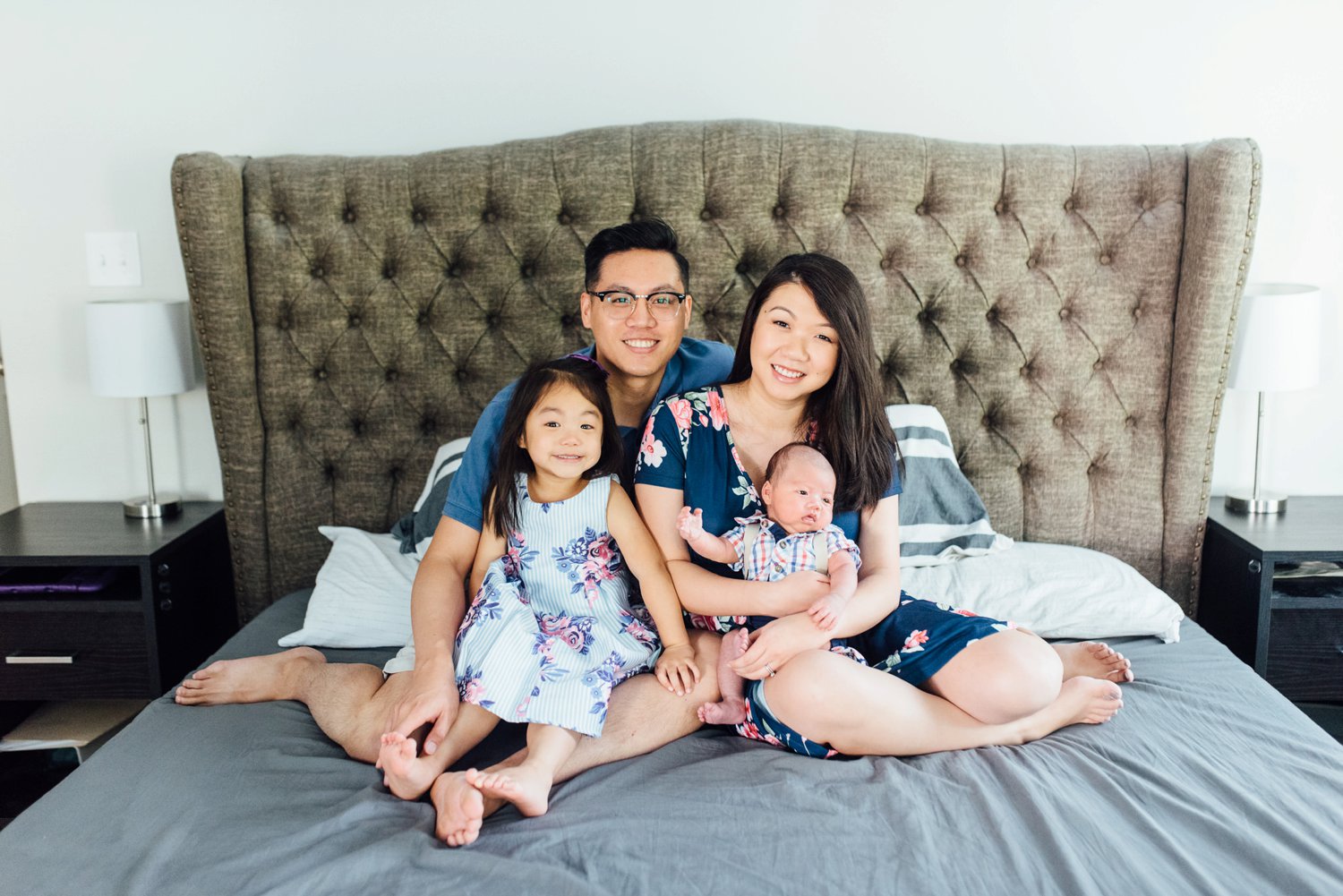 Yen Family - Havertown Lifestyle Newborn Session - Philadelphia Family Photographer - Alison Dunn Photography photo