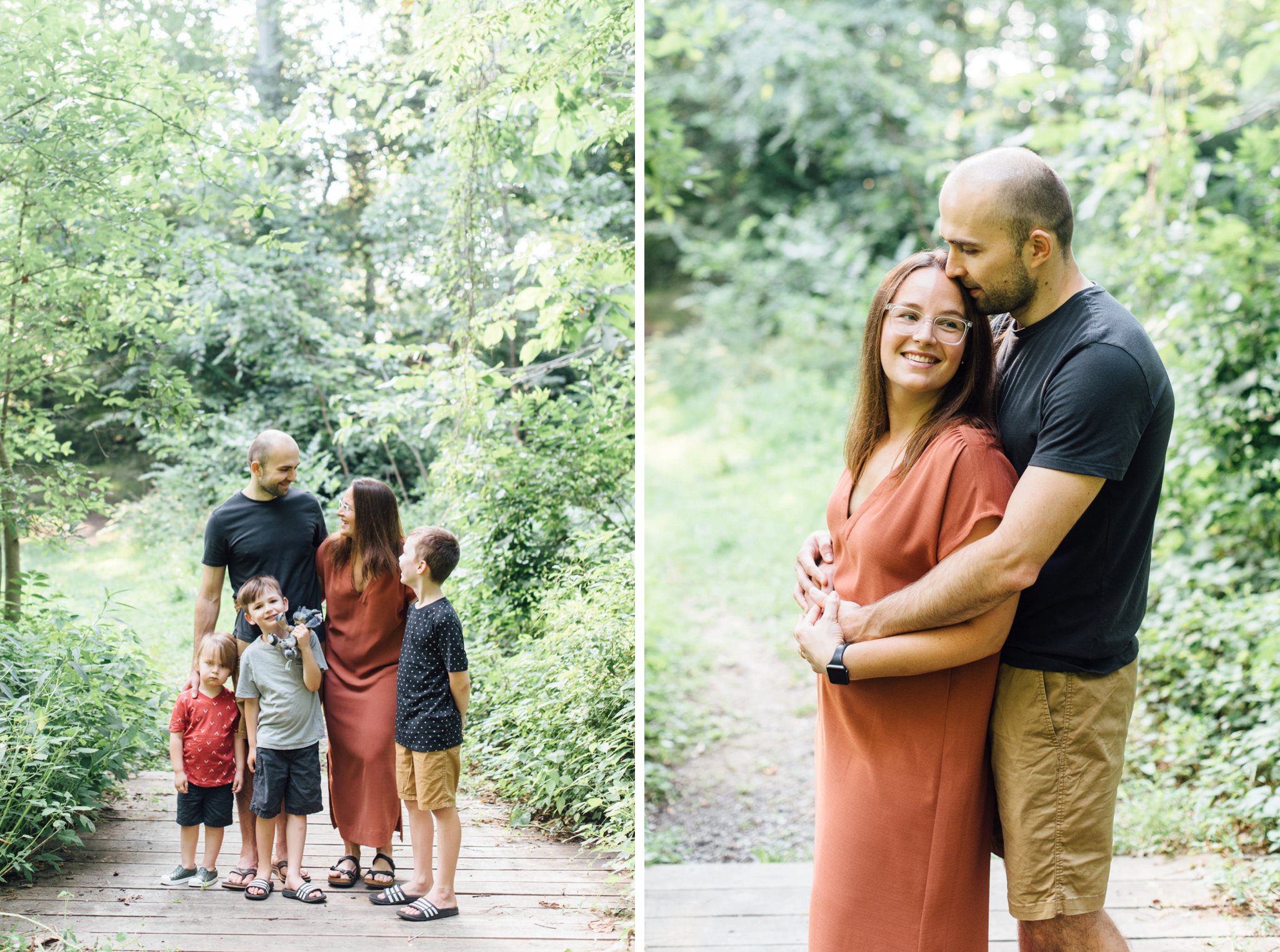 Kravets Family - Awbury Arboretum Family Session - Philadelphia Family Photographer - Alison Dunn Photography photo