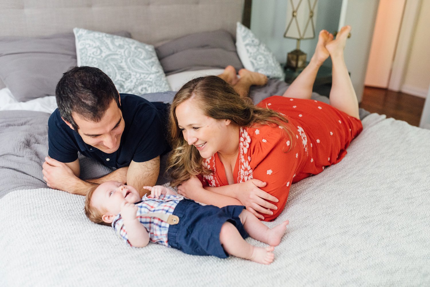 Simel Family - Wayne In-Home Lifestyle Newborn Session - Philadelphia Family Photographer - Alison Dunn Photography photo