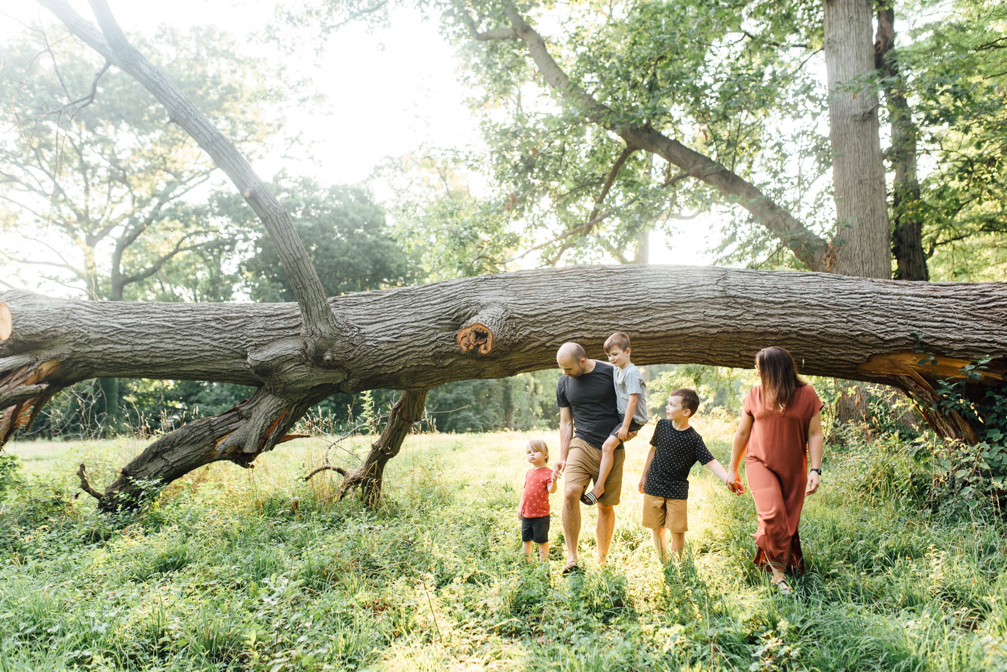 Kravets Family - Awbury Arboretum Family Session - Philadelphia Family Photographer - Alison Dunn Photography photo