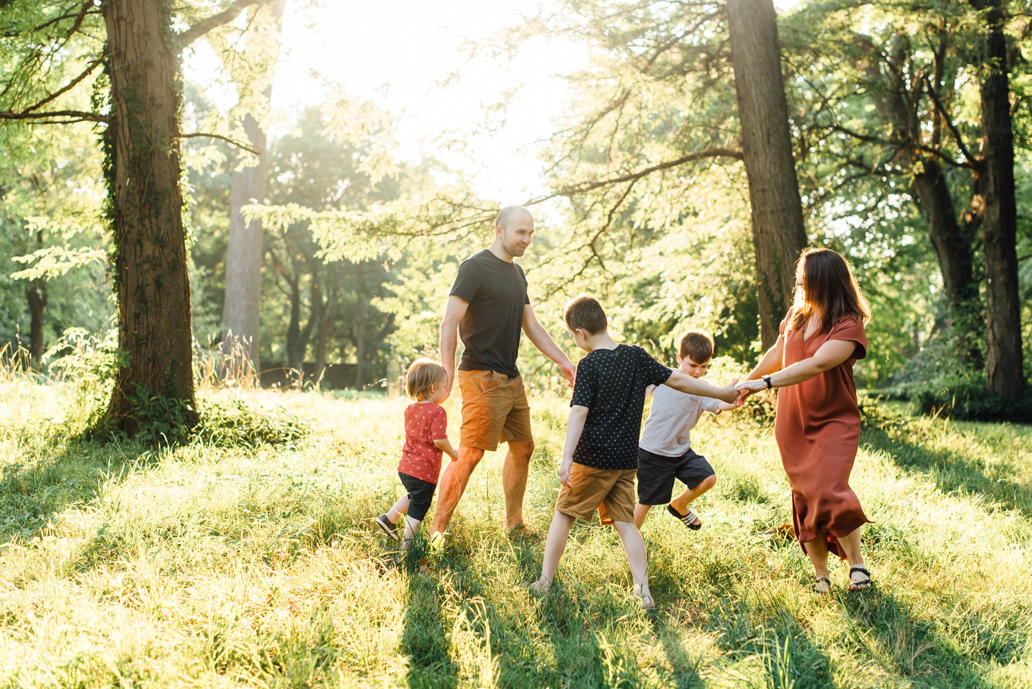 Kravets Family - Awbury Arboretum Family Session - Philadelphia Family Photographer - Alison Dunn Photography photo