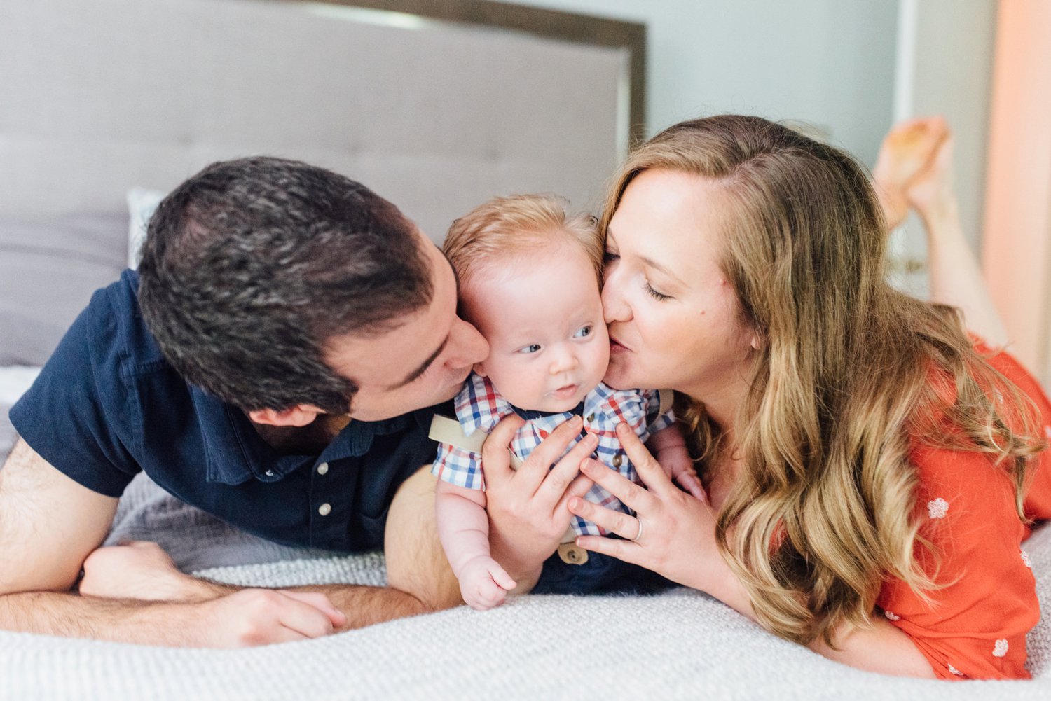 Simel Family - Wayne In-Home Lifestyle Newborn Session - Philadelphia Family Photographer - Alison Dunn Photography photo