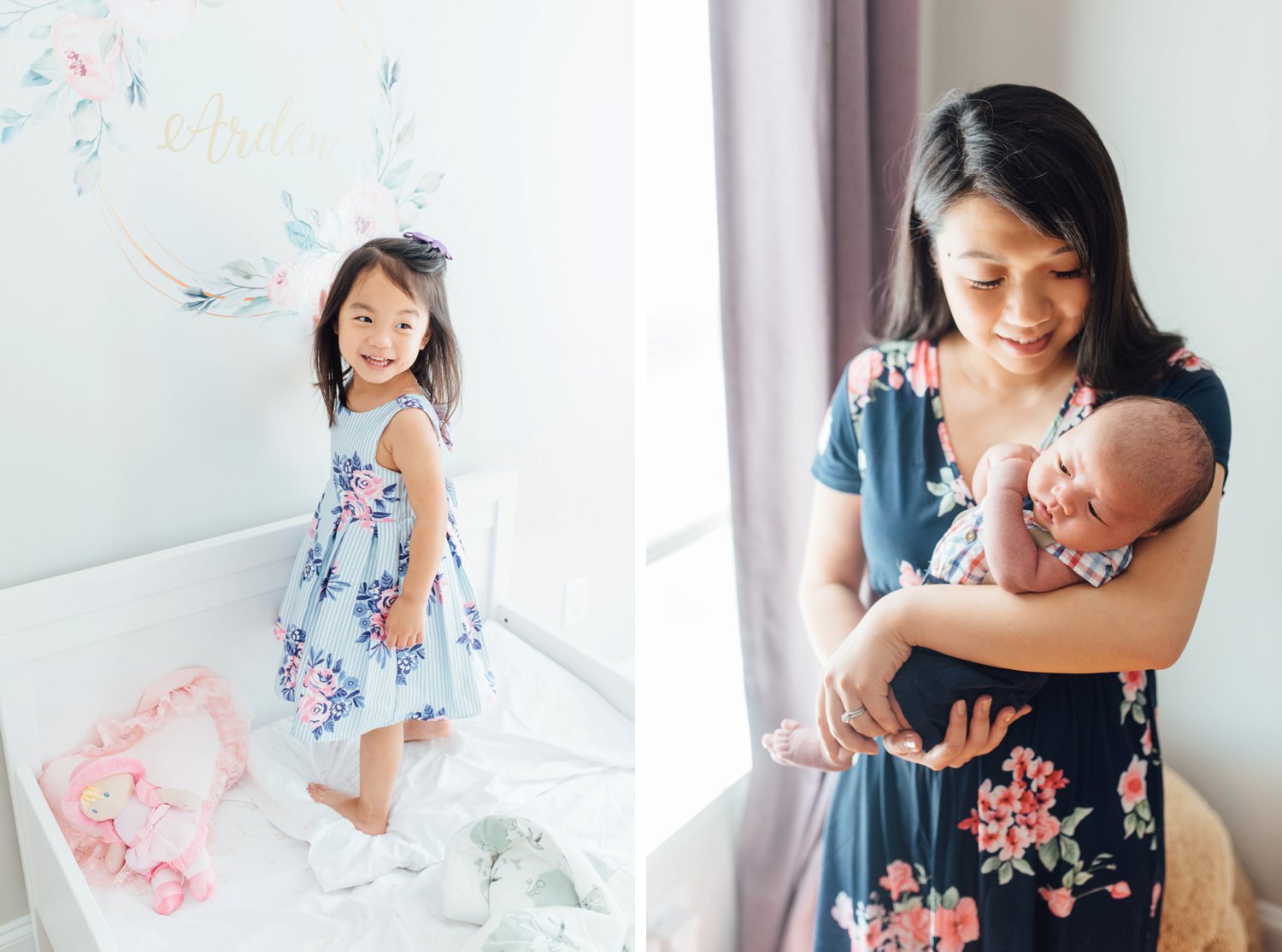 Yen Family - Havertown Lifestyle Newborn Session - Philadelphia Family Photographer - Alison Dunn Photography photo