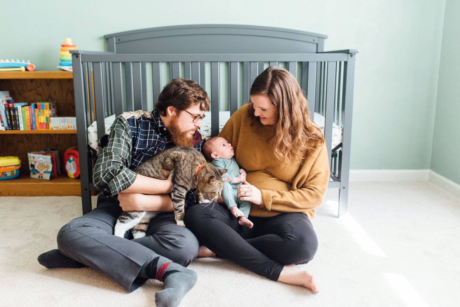 McNamara Family - Chester County Newborn Photographer - Alison Dunn Photography photo