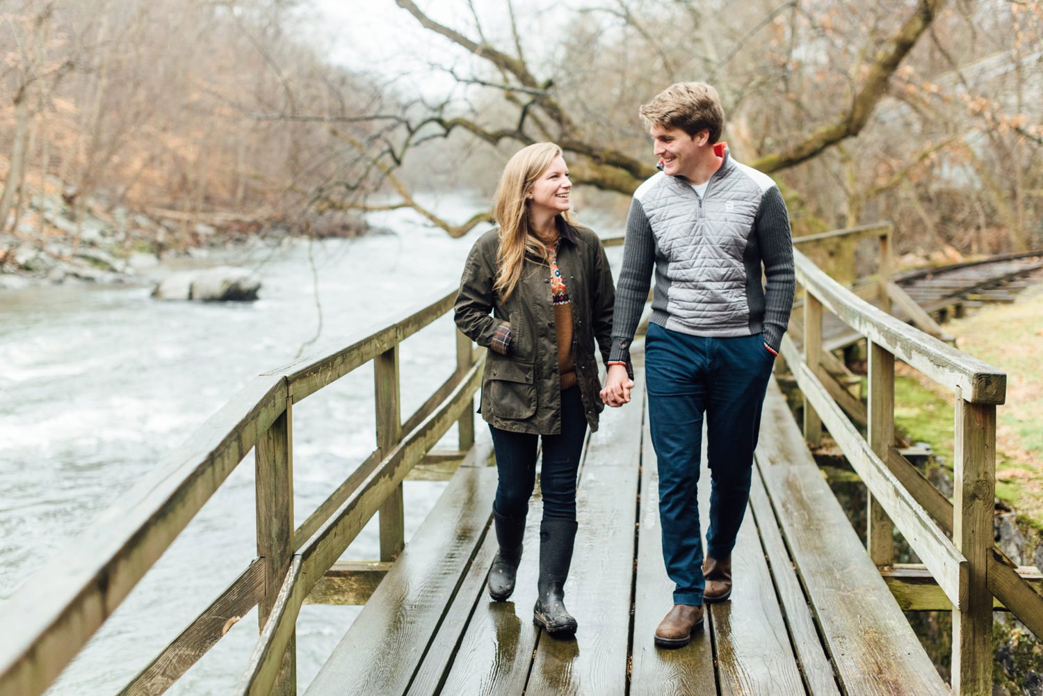 Susannah + George - Hagley Museum Engagement Session - Philadelphia Wedding Photographer - Alison Dunn Photography photo