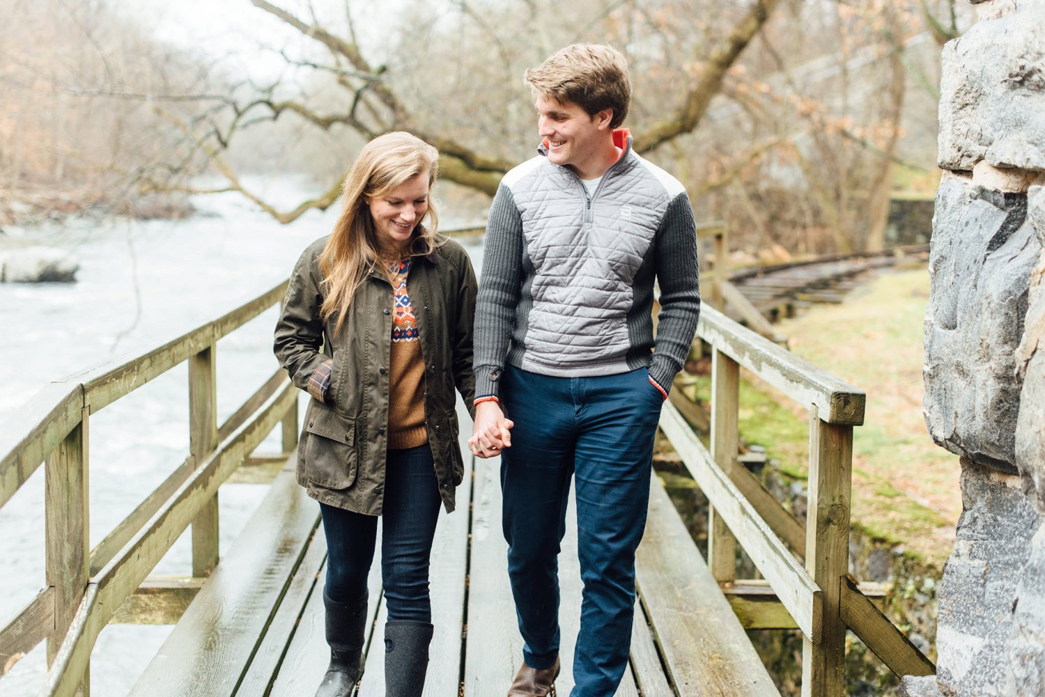 Susannah + George - Hagley Museum Engagement Session - Philadelphia Wedding Photographer - Alison Dunn Photography photo