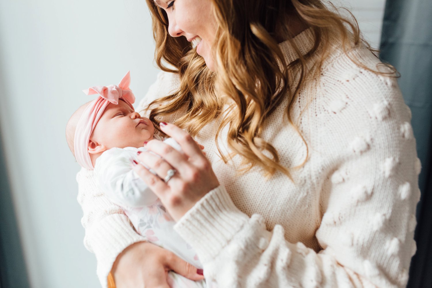 Pershe Family - Arlington Newborn Session - Virginia Family Photographer - Alison Dunn Photography