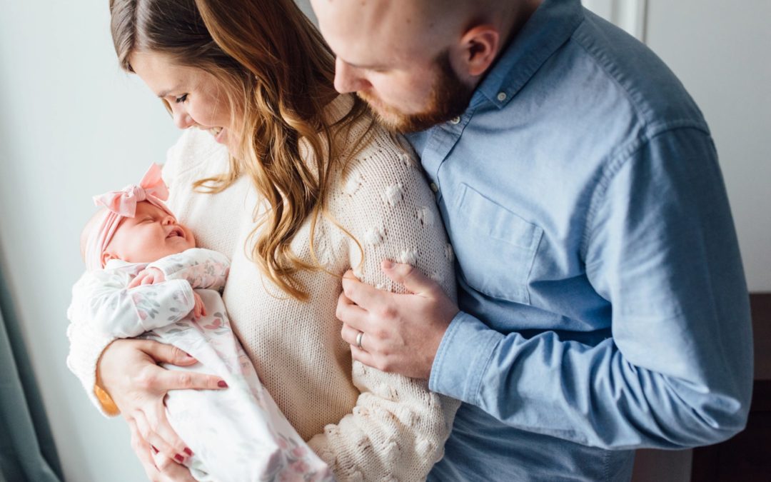 The Pershe Family // Newborn Session